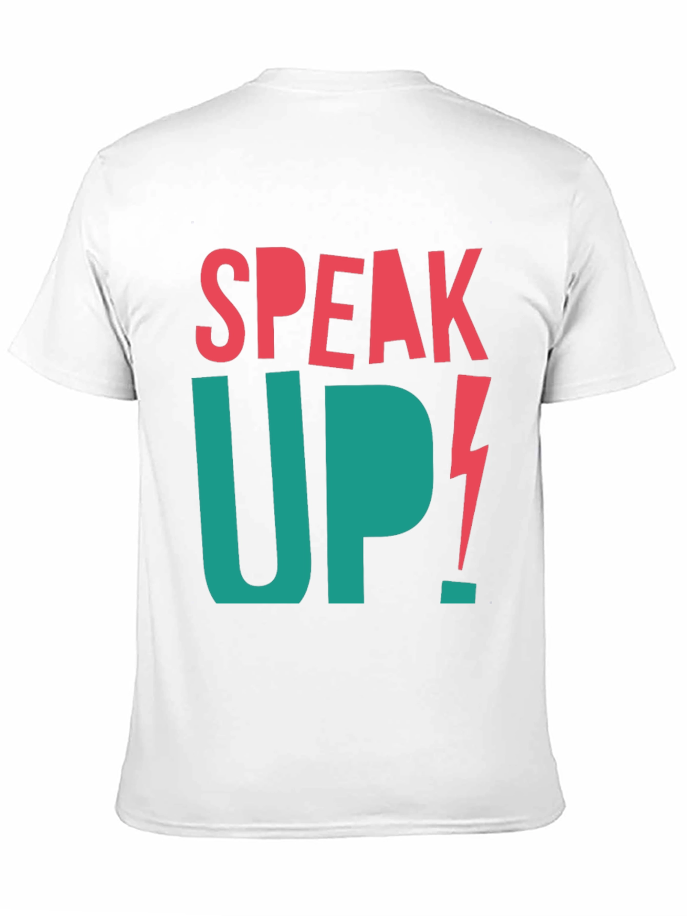 Black Speak Up Graphic Tee view 11