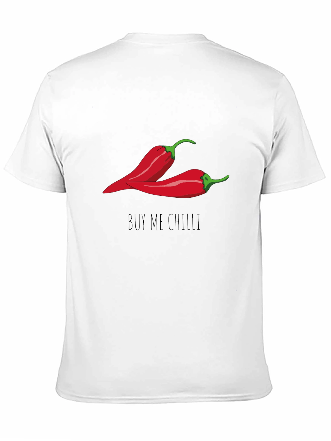 Black Buy Me Chilli Graphic T-Shirt view 11