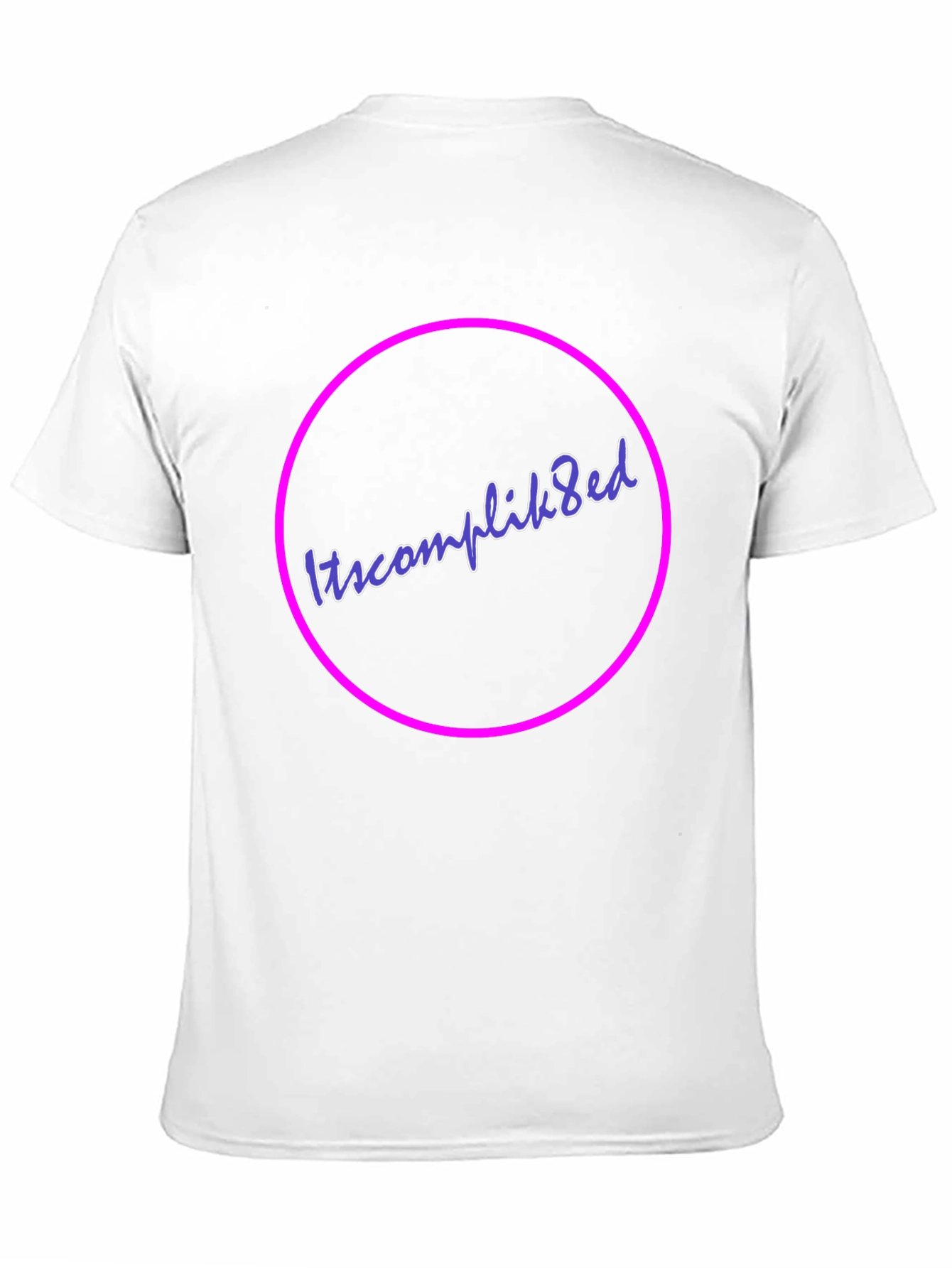 Black Itscomplik8ed Black Graphic Tee - Casual Wear view 11