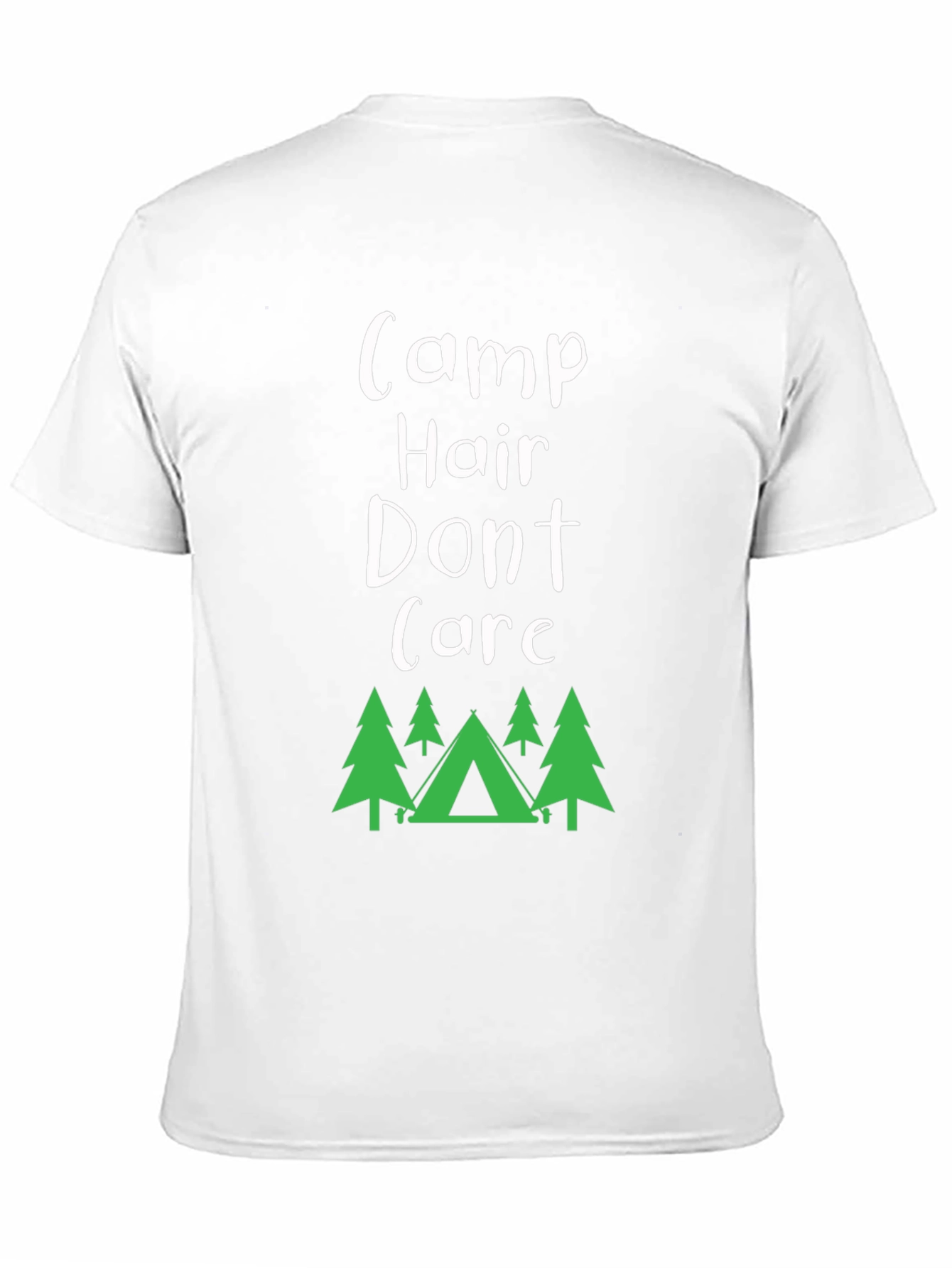 Black Camp Hair Don't Care T-Shirt view 11