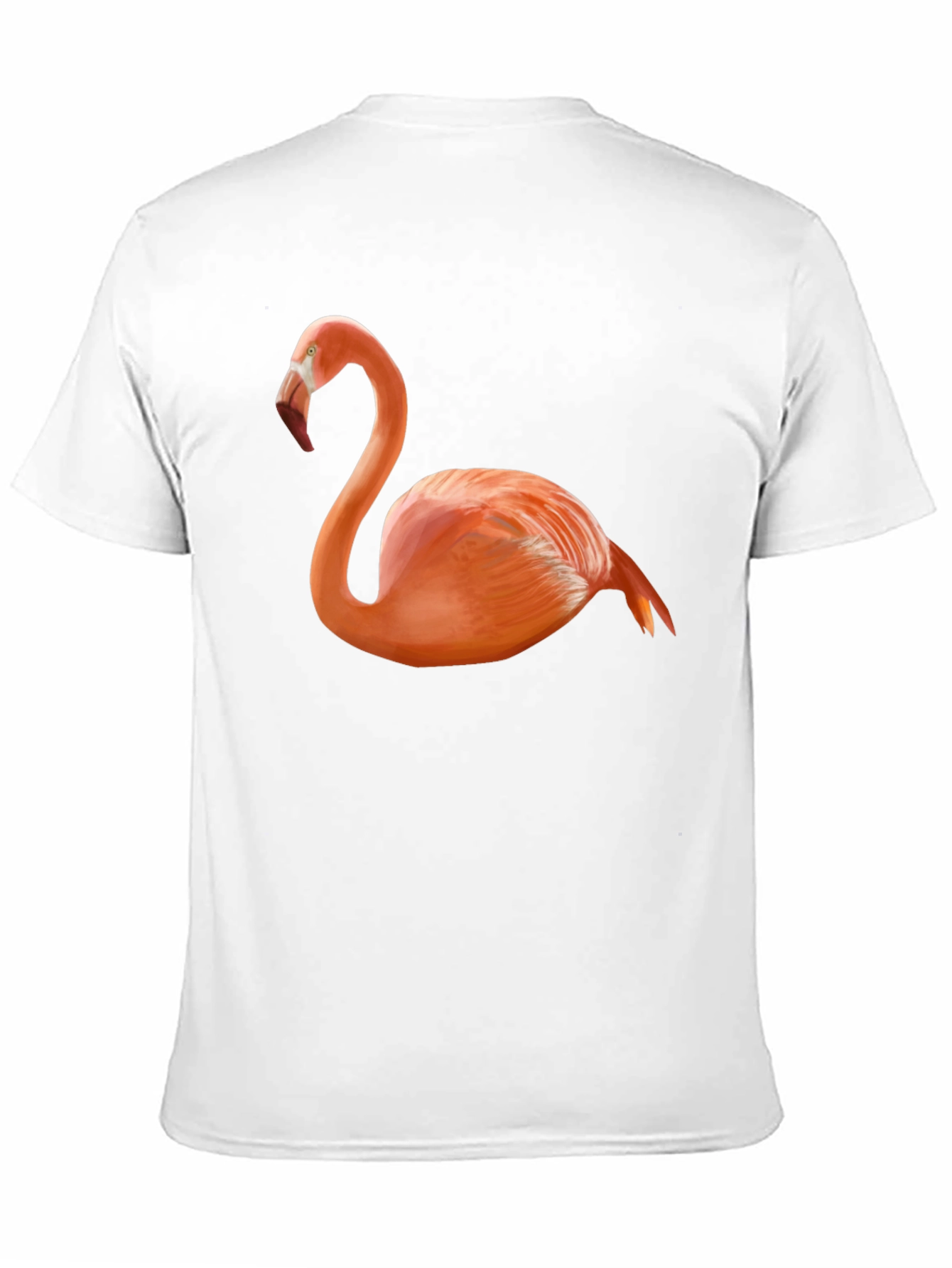 Black Flamingo Graphic Tee - Classic Black T-Shirt view 11