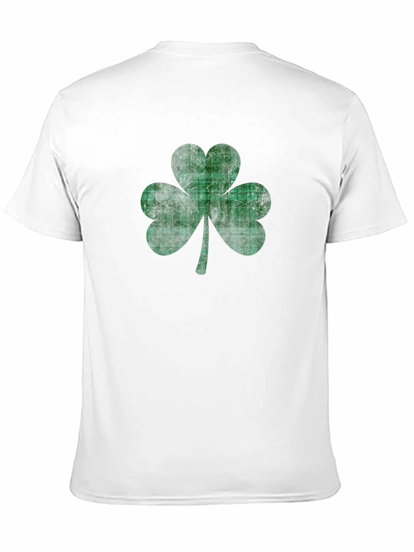 Black Plaid Shamrock T-Shirt - St. Patrick's Day Apparel view 11