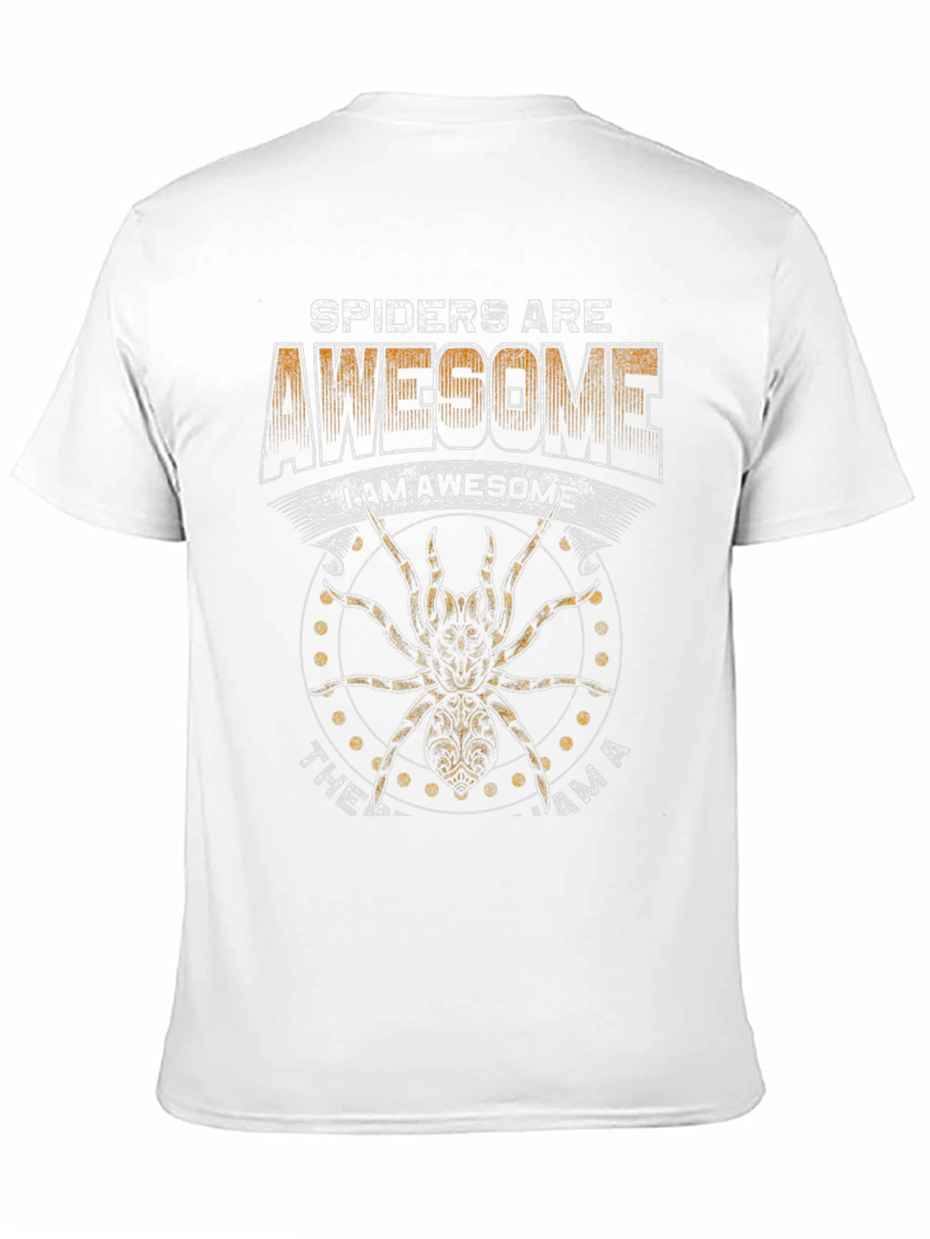 Black Spiders Are Awesome Graphic T-Shirt view 11