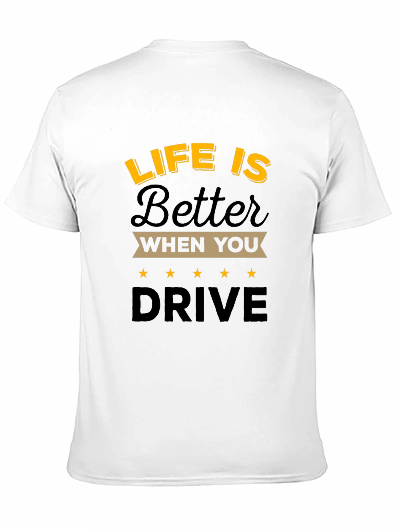 Black Life is Better When You Drive T-Shirt view 11