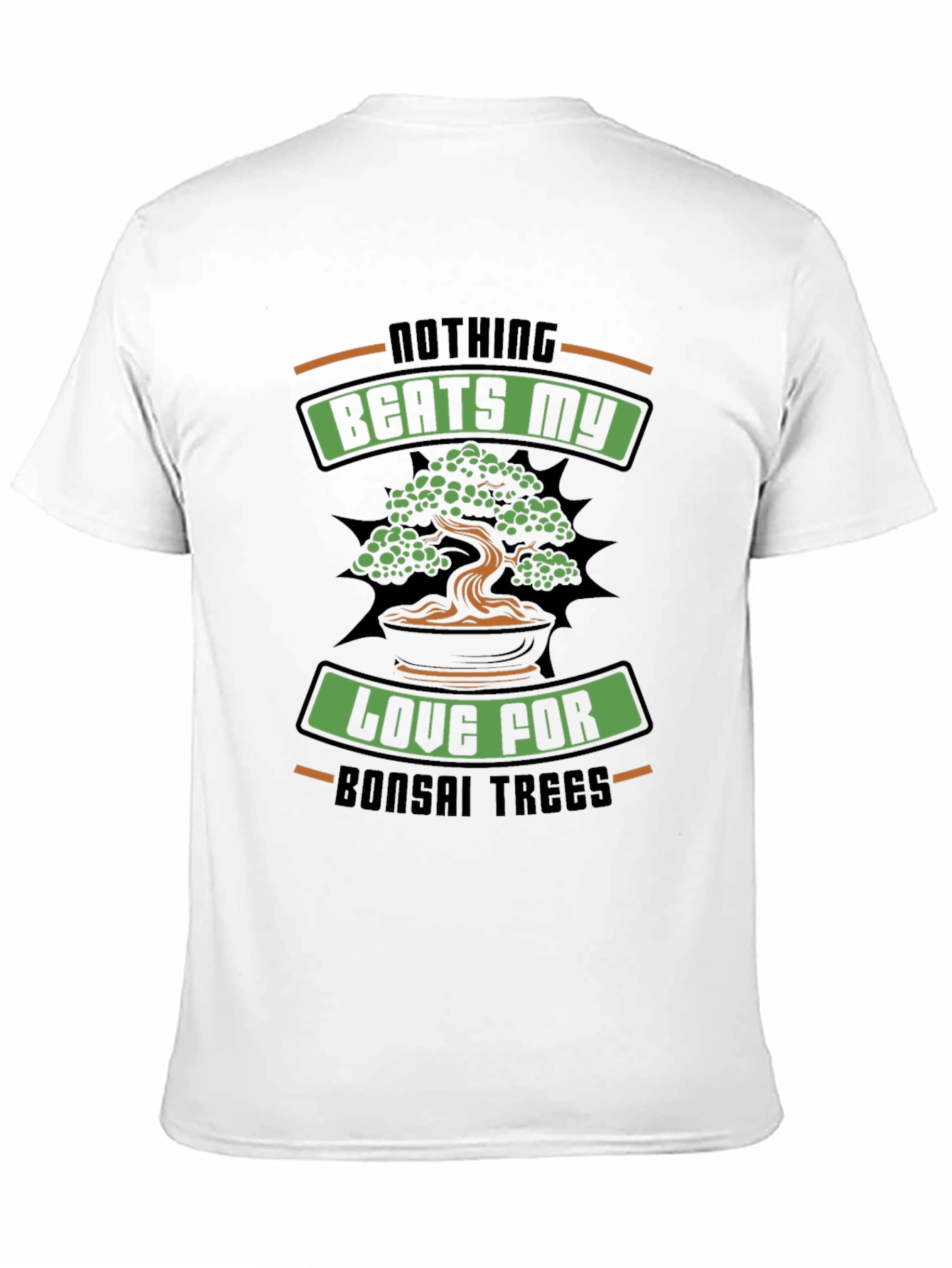 Black Bonsai Tree Lover Graphic Tee - Nature Inspired Design view 11