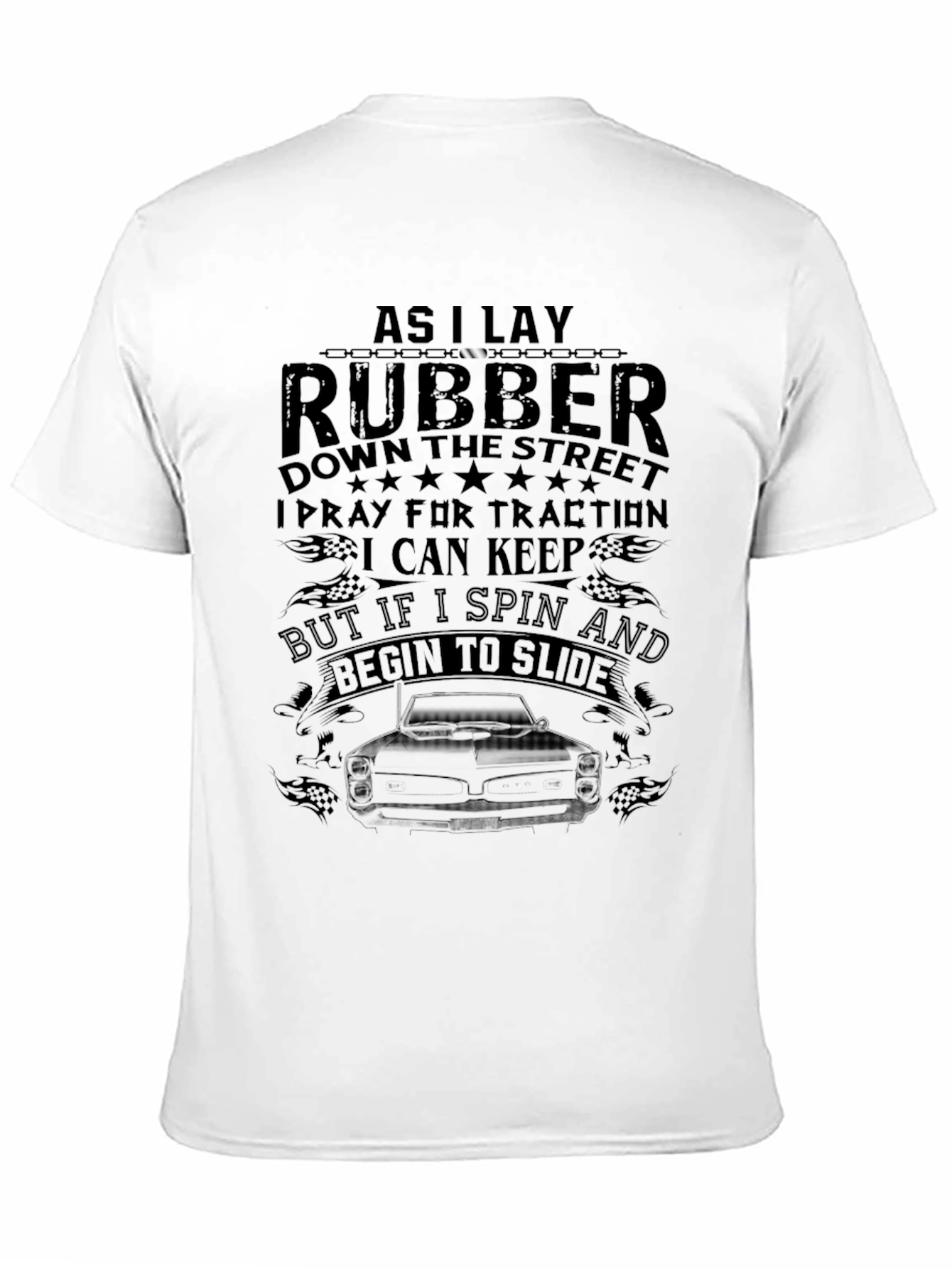 Black As I Lay Rubber T-Shirt Car Enthusiast Gift view 11