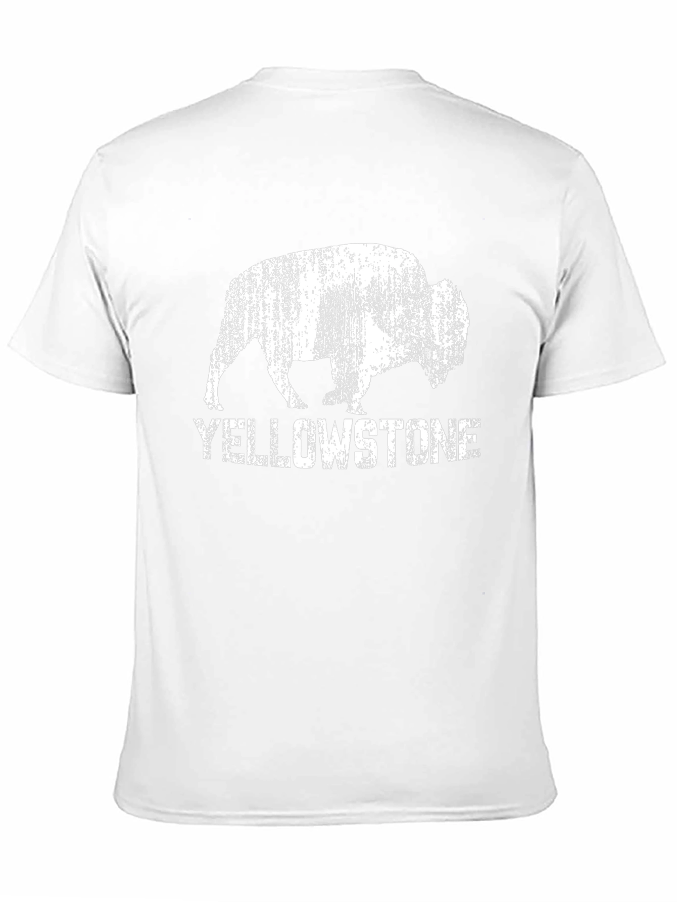 Black Yellowstone Bison Graphic Tee view 11