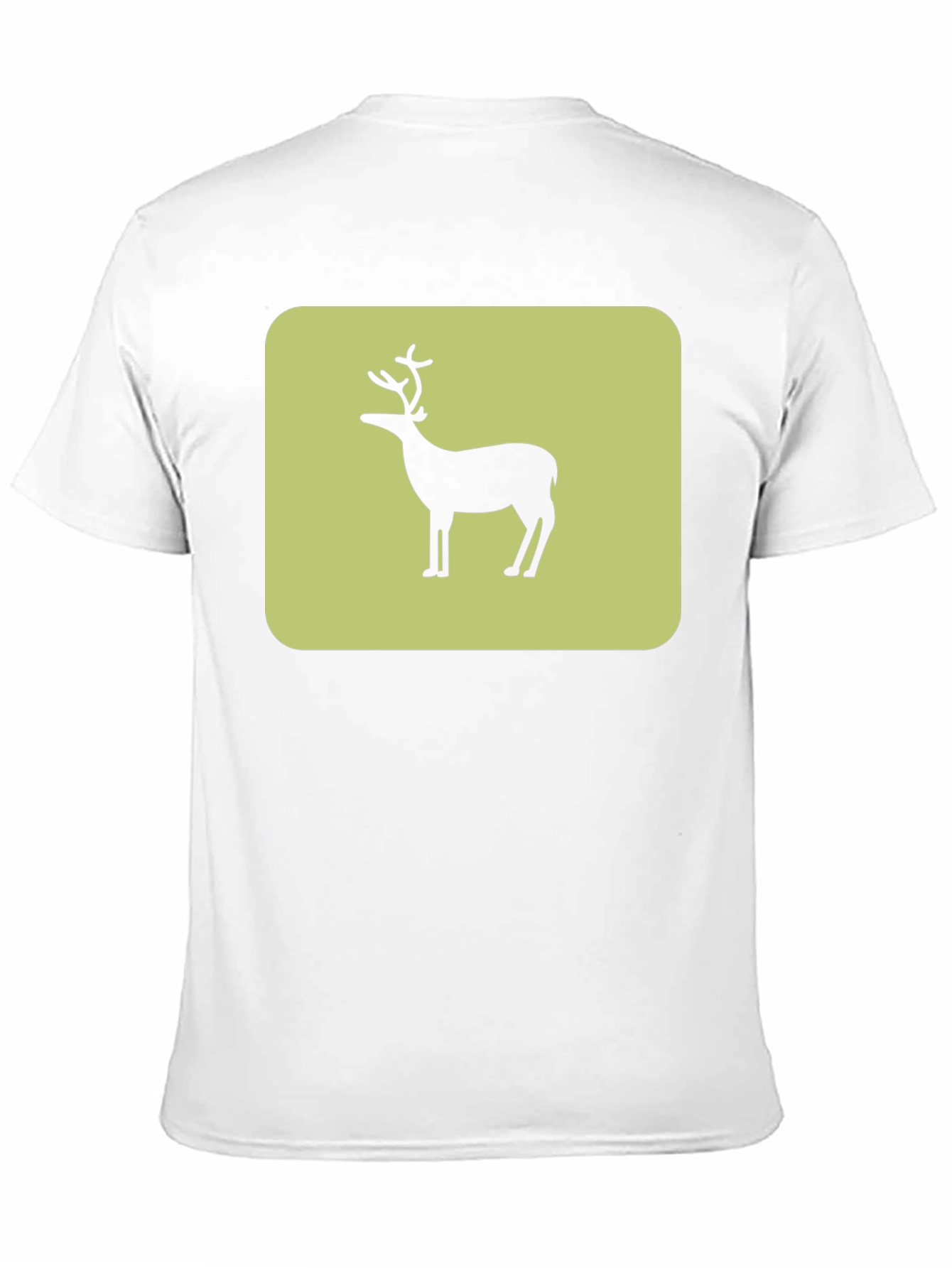 Black Deer Graphic Tee - Black Cotton Blend view 11