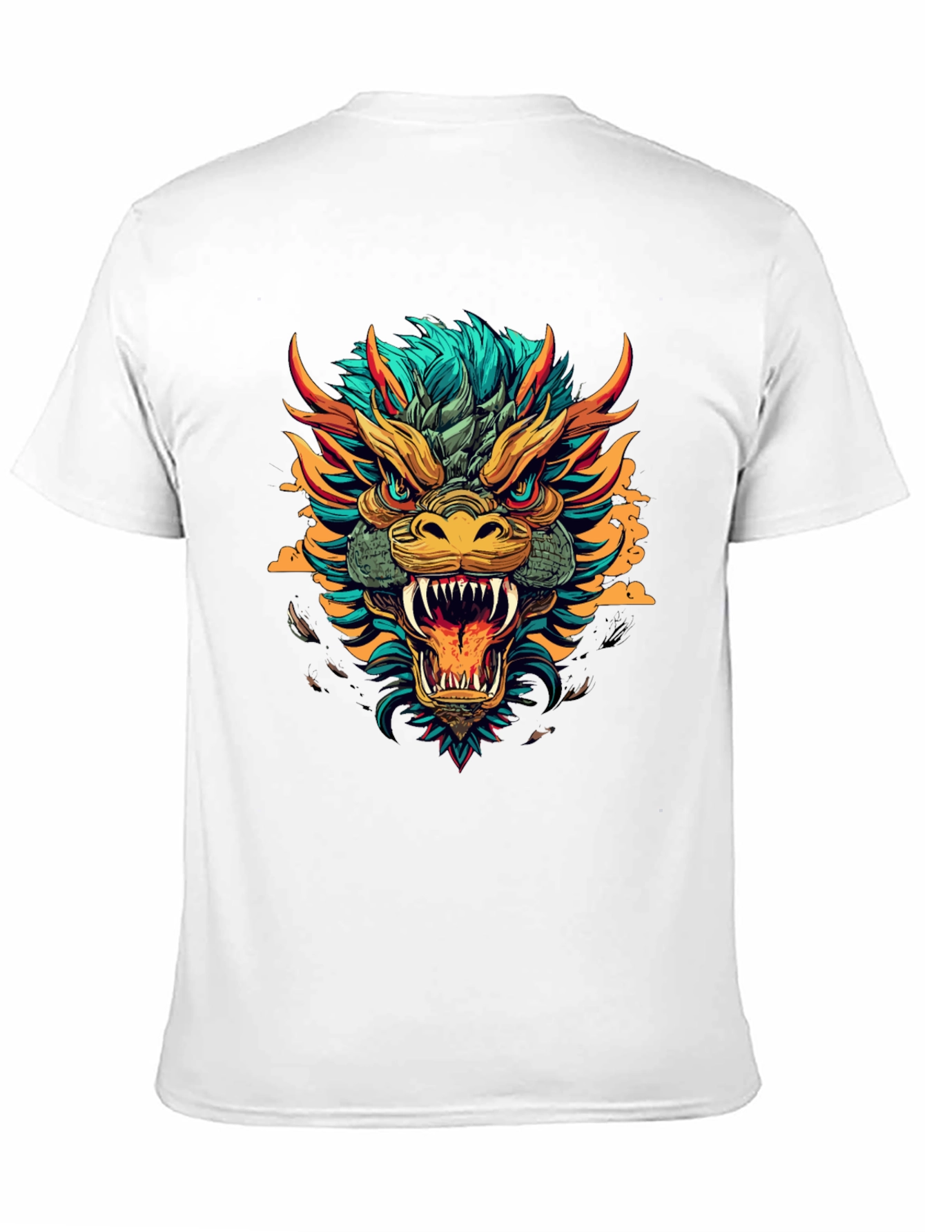 Black Dragon Graphic Black T-Shirt view 11