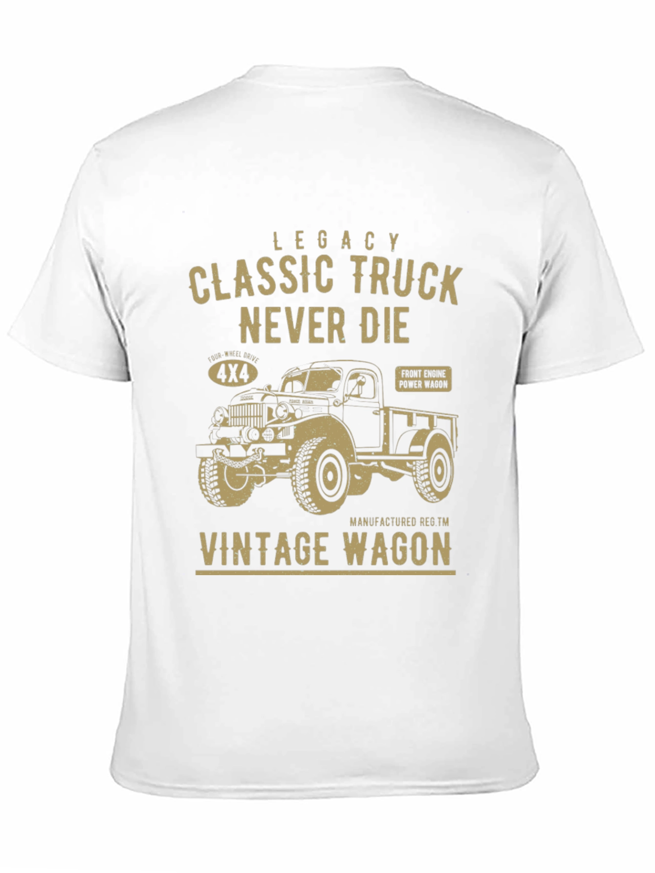 Black Legacy Classic Truck Graphic T-Shirt view 11