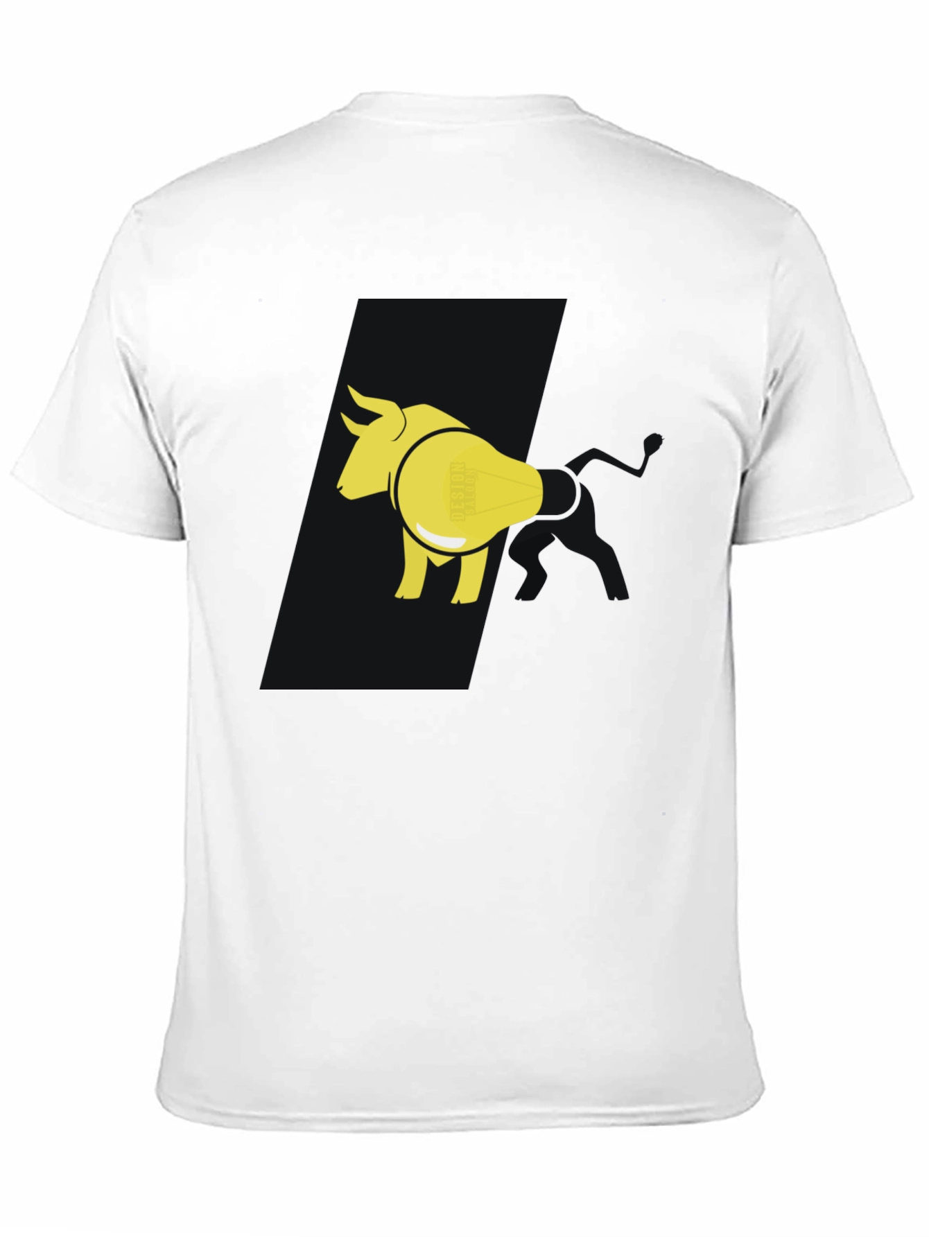 Black Bull & Lightbulb Graphic Tee - Black view 11