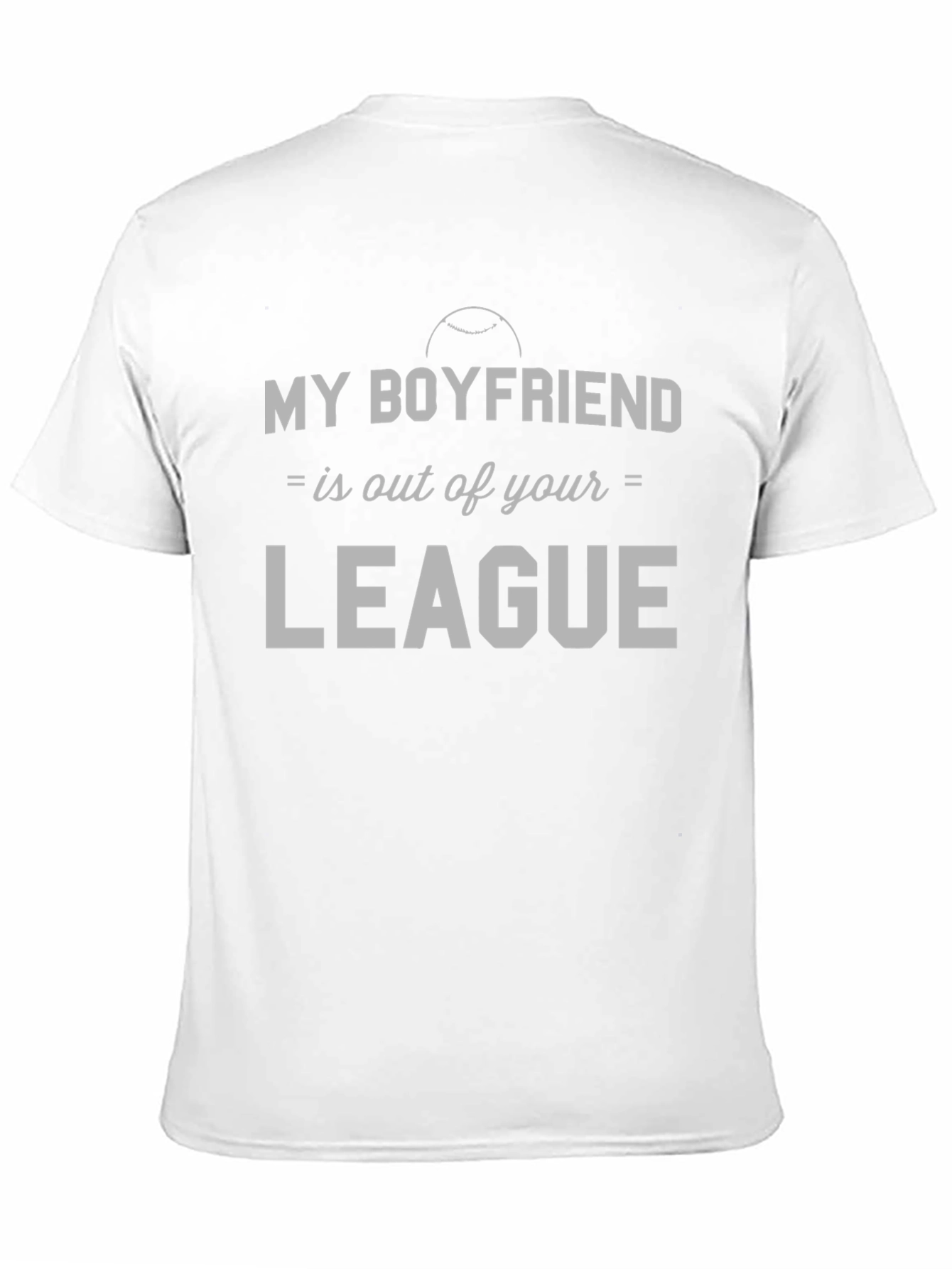 Black Boyfriend Out of Your League Graphic Tee view 11