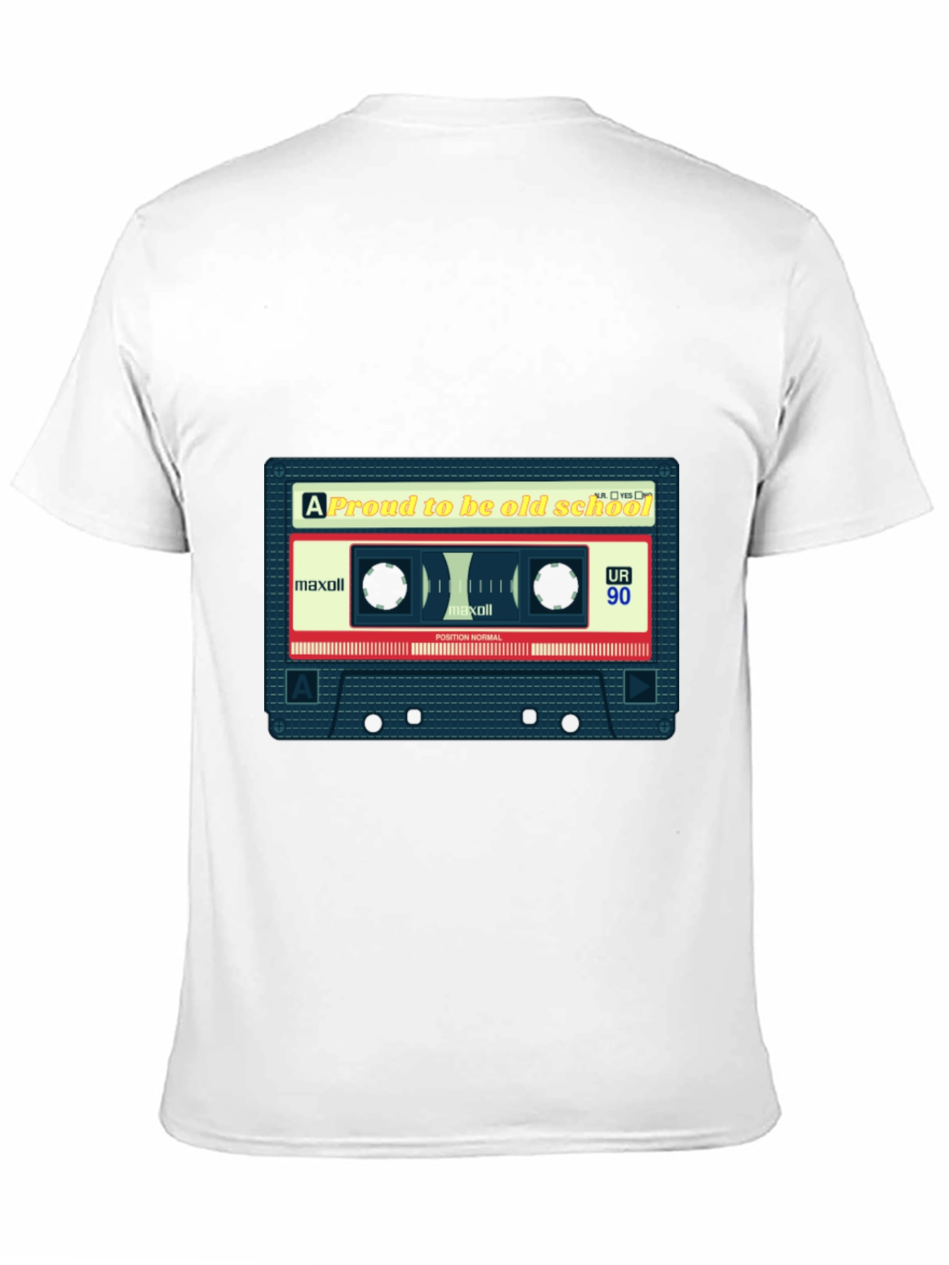 Black Retro Cassette Tape T-Shirt - Old School Cool view 11