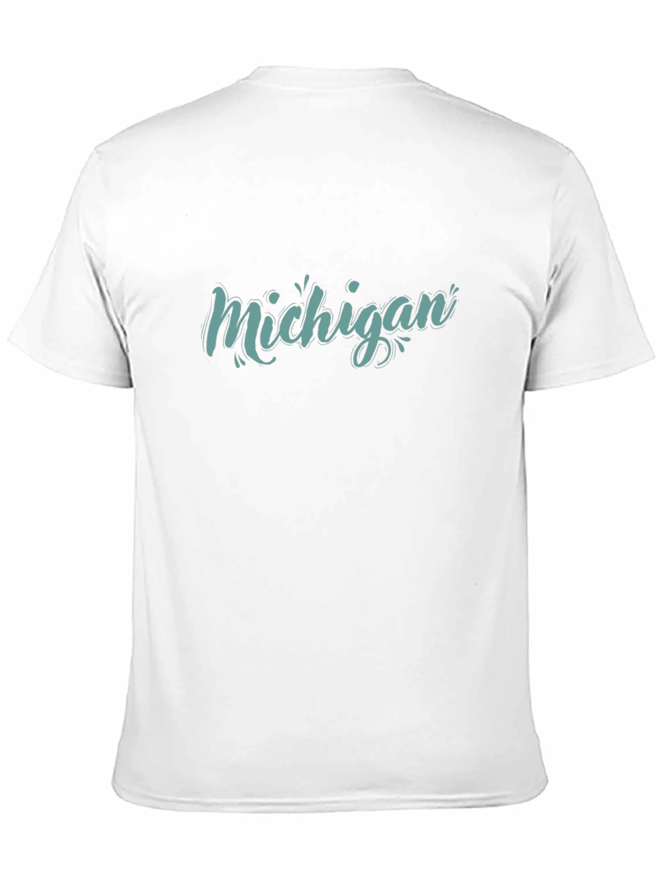 Black Michigan Graphic Tee - Soft Cotton Blend view 11