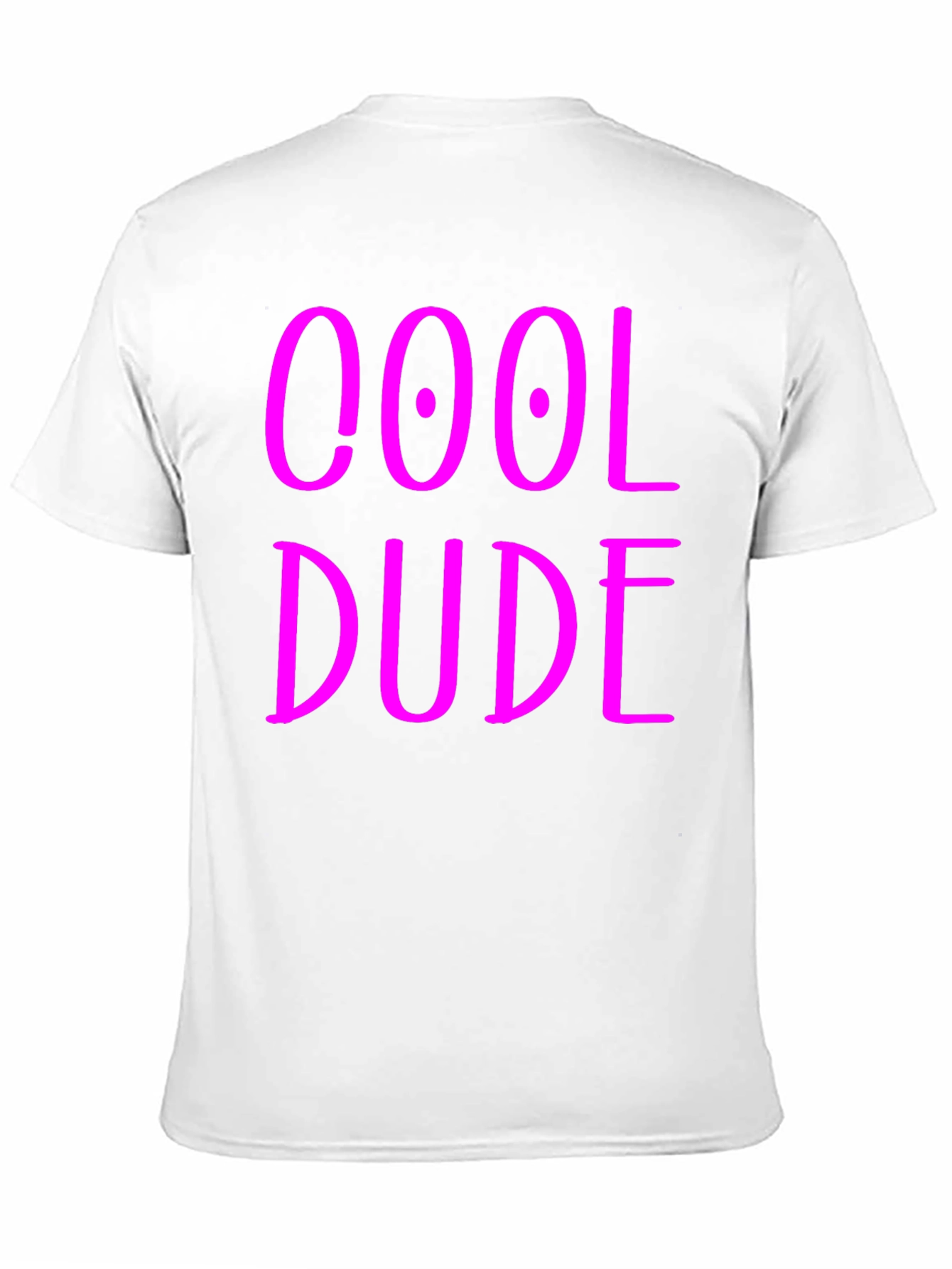 Black Cool Dude Graphic Tee - Black Cotton Blend T-Shirt view 11