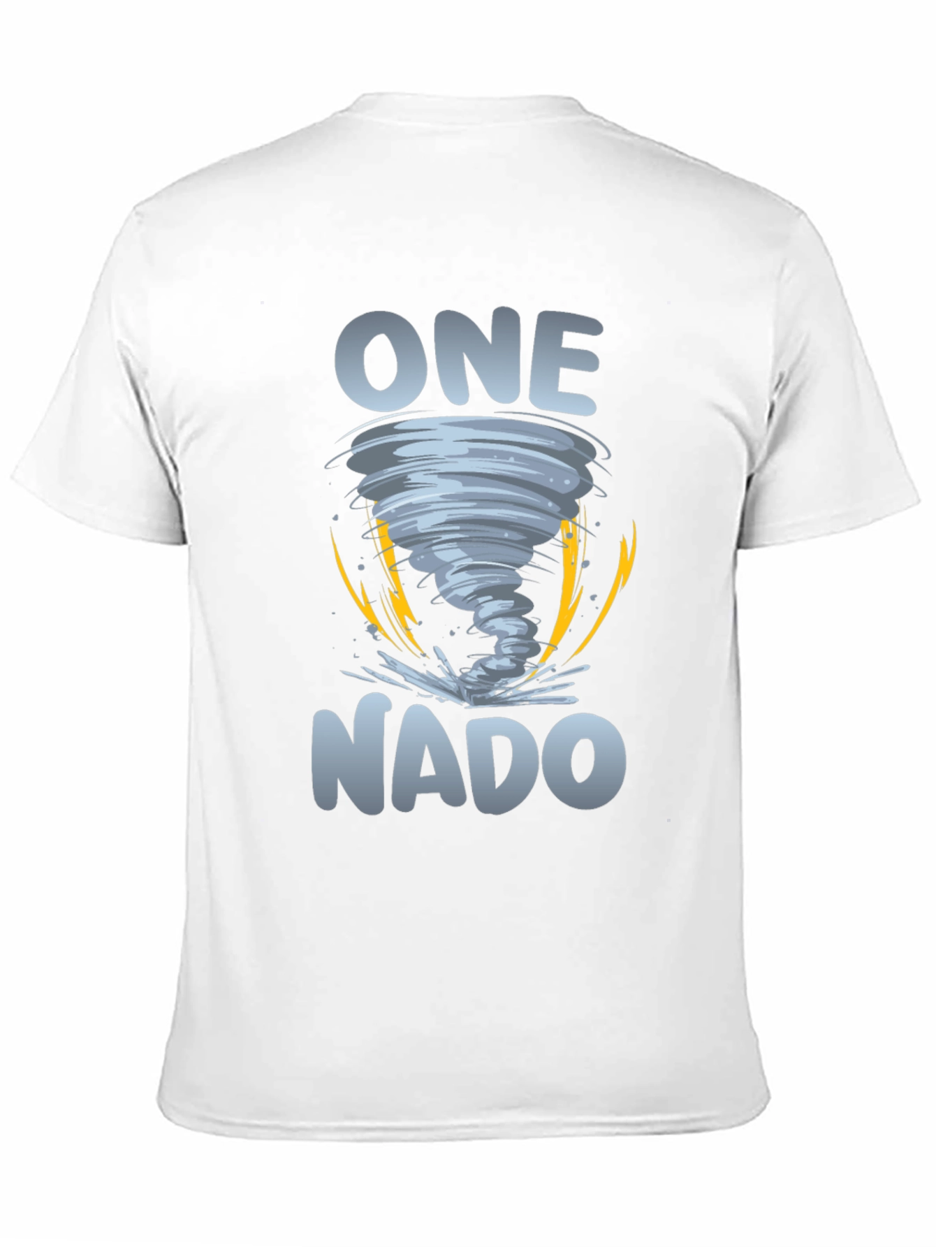 Black One Nado Tornado Graphic Tee - Black Short Sleeve view 11