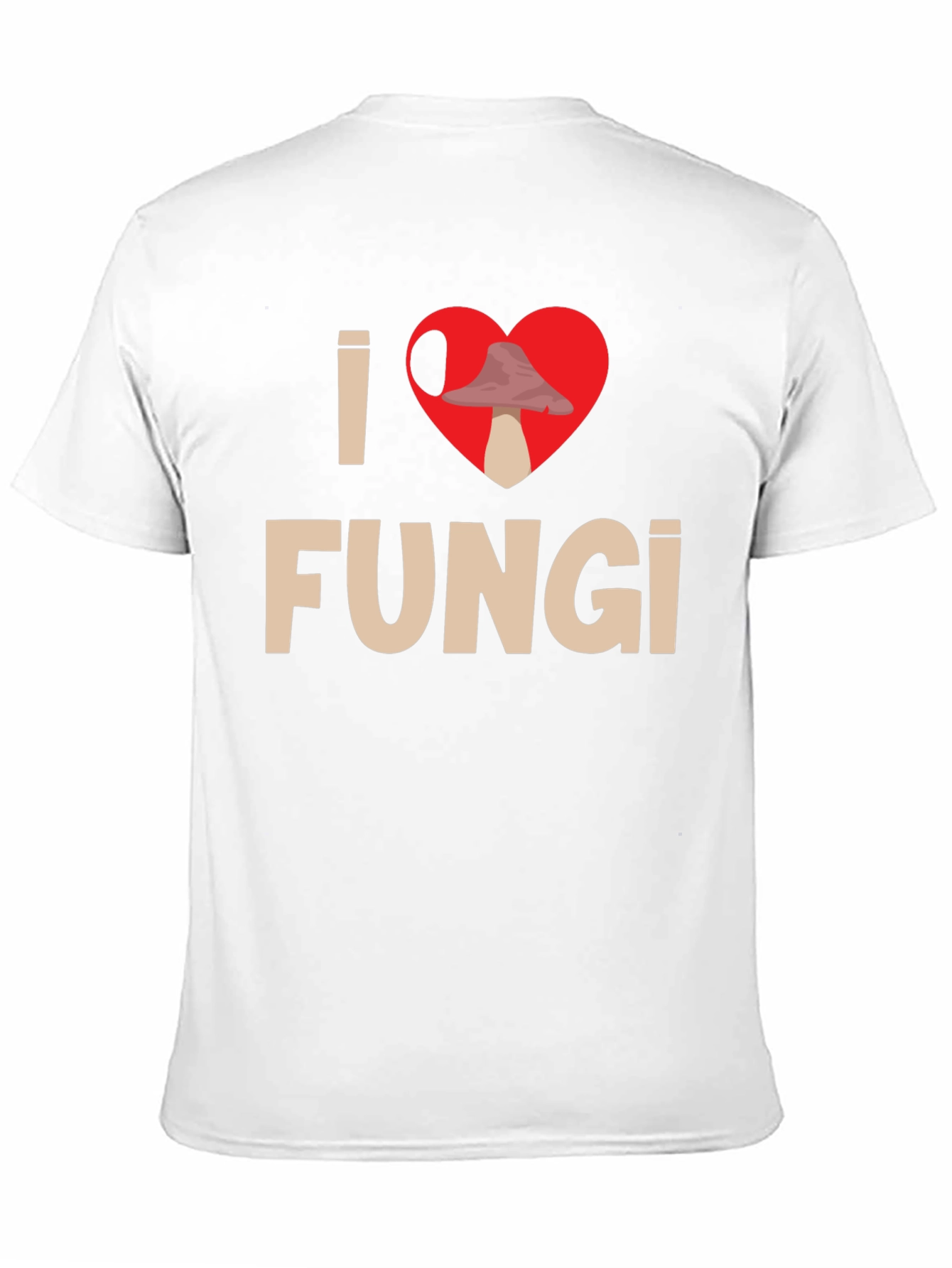 Black I Heart Fungi Black T-Shirt - Mushroom Lover Tee view 11