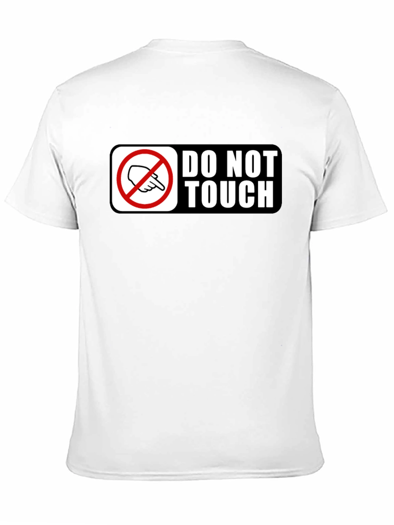 Black Do Not Touch Graphic T-Shirt view 11