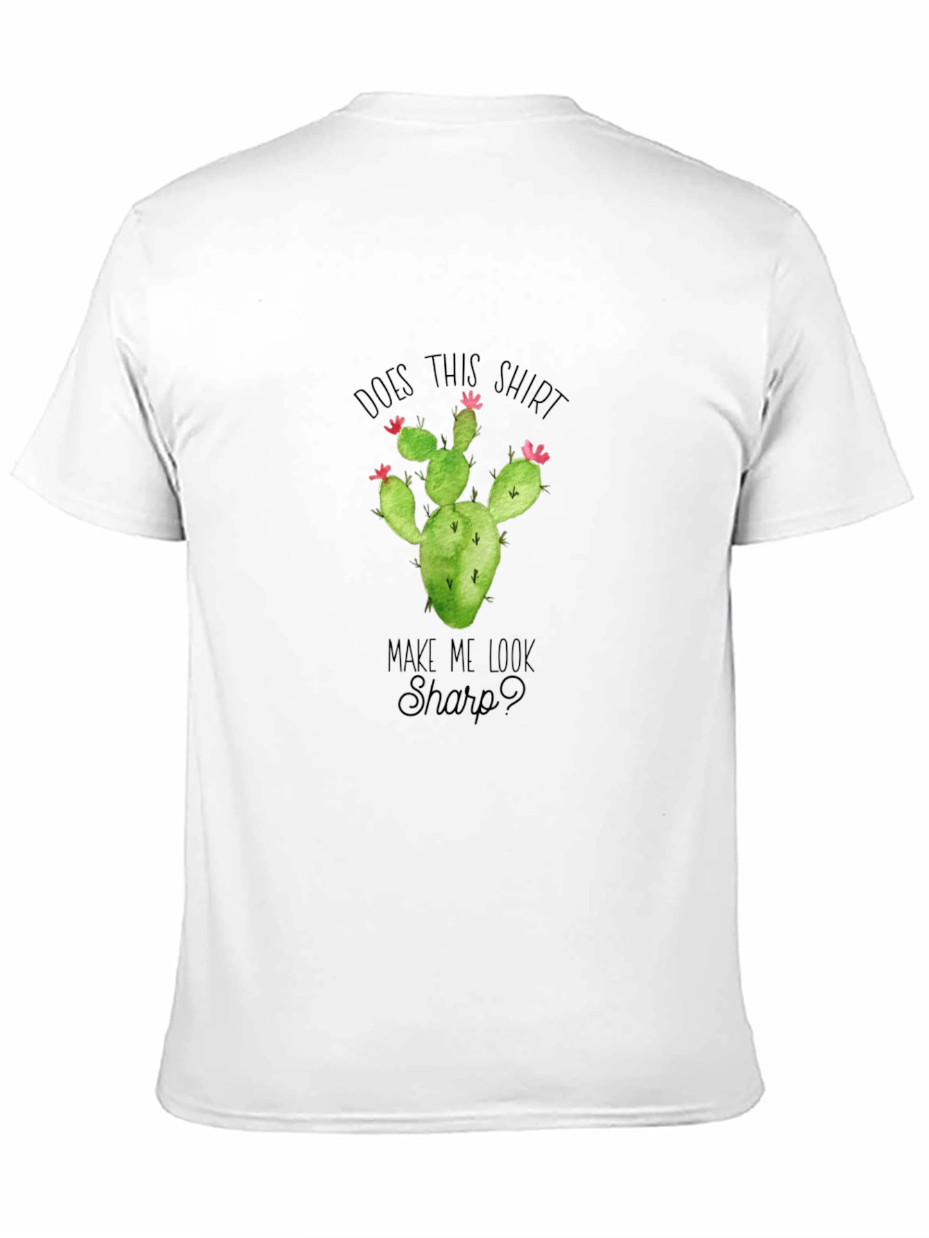 Black Cactus Graphic Tee - Does This Shirt Make Me Look Sharp? view 11