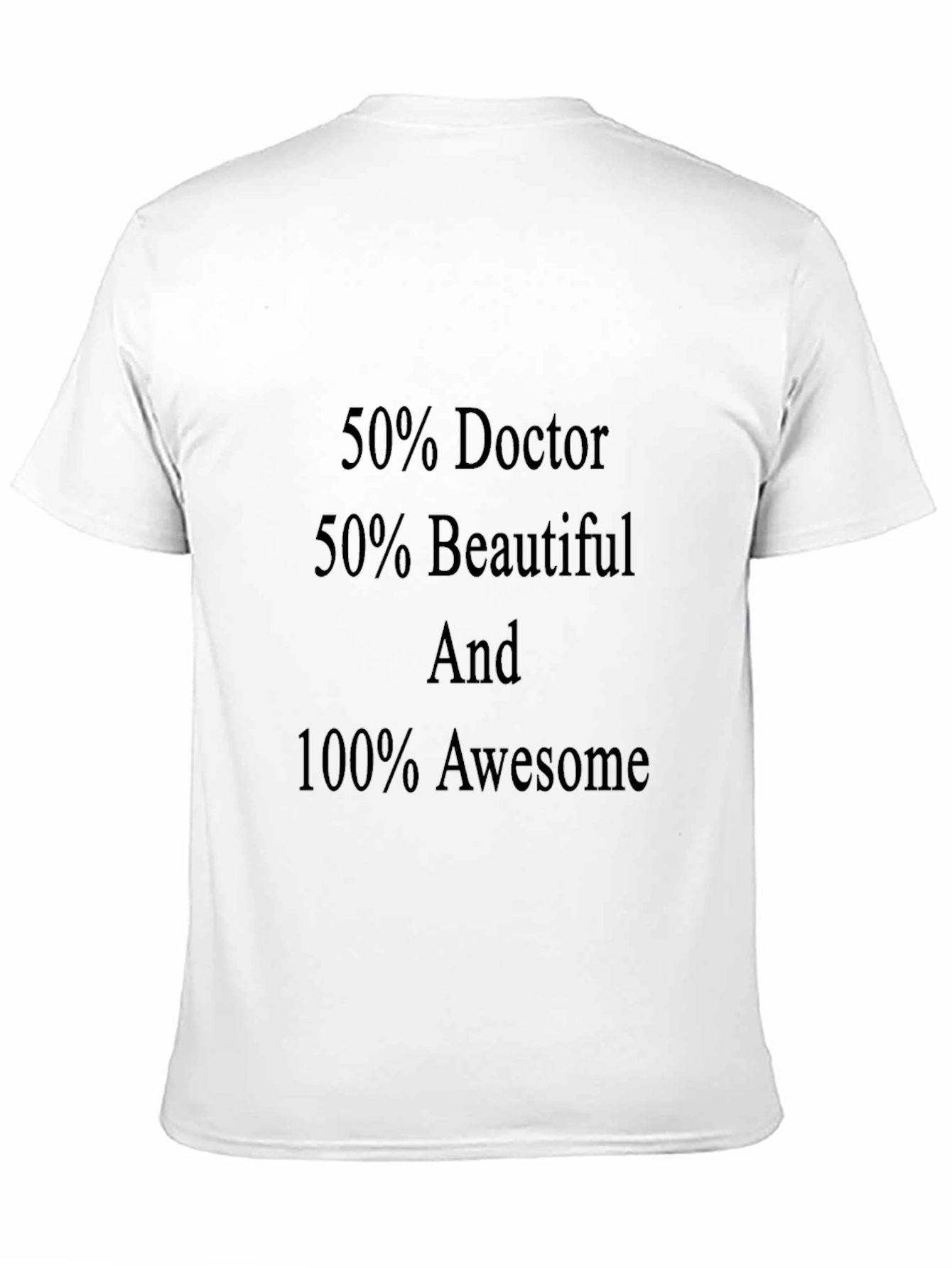 Black Doctor Awesome Graphic T-Shirt view 11