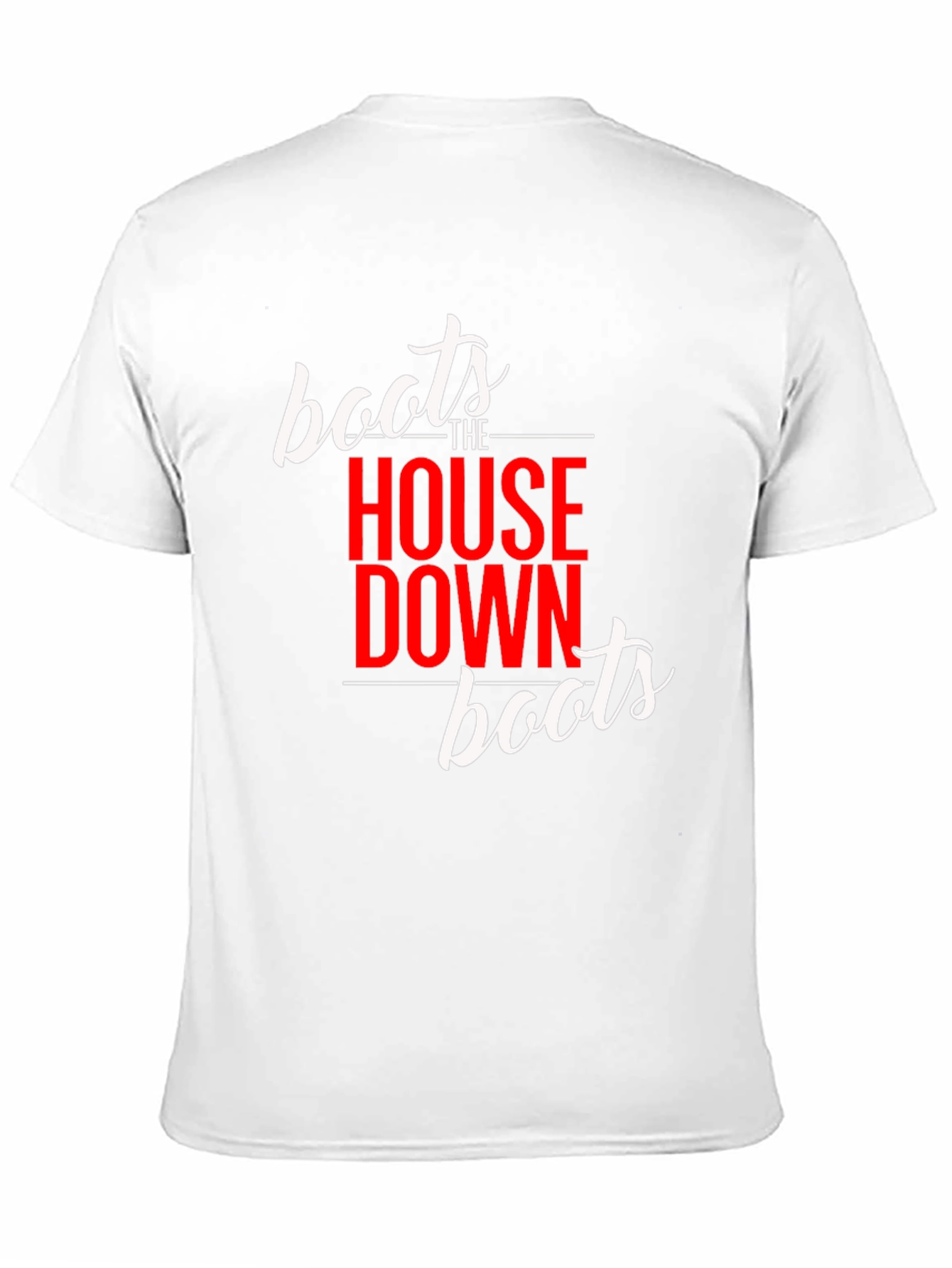 Black Boots The House Down Unisex T-Shirt view 11