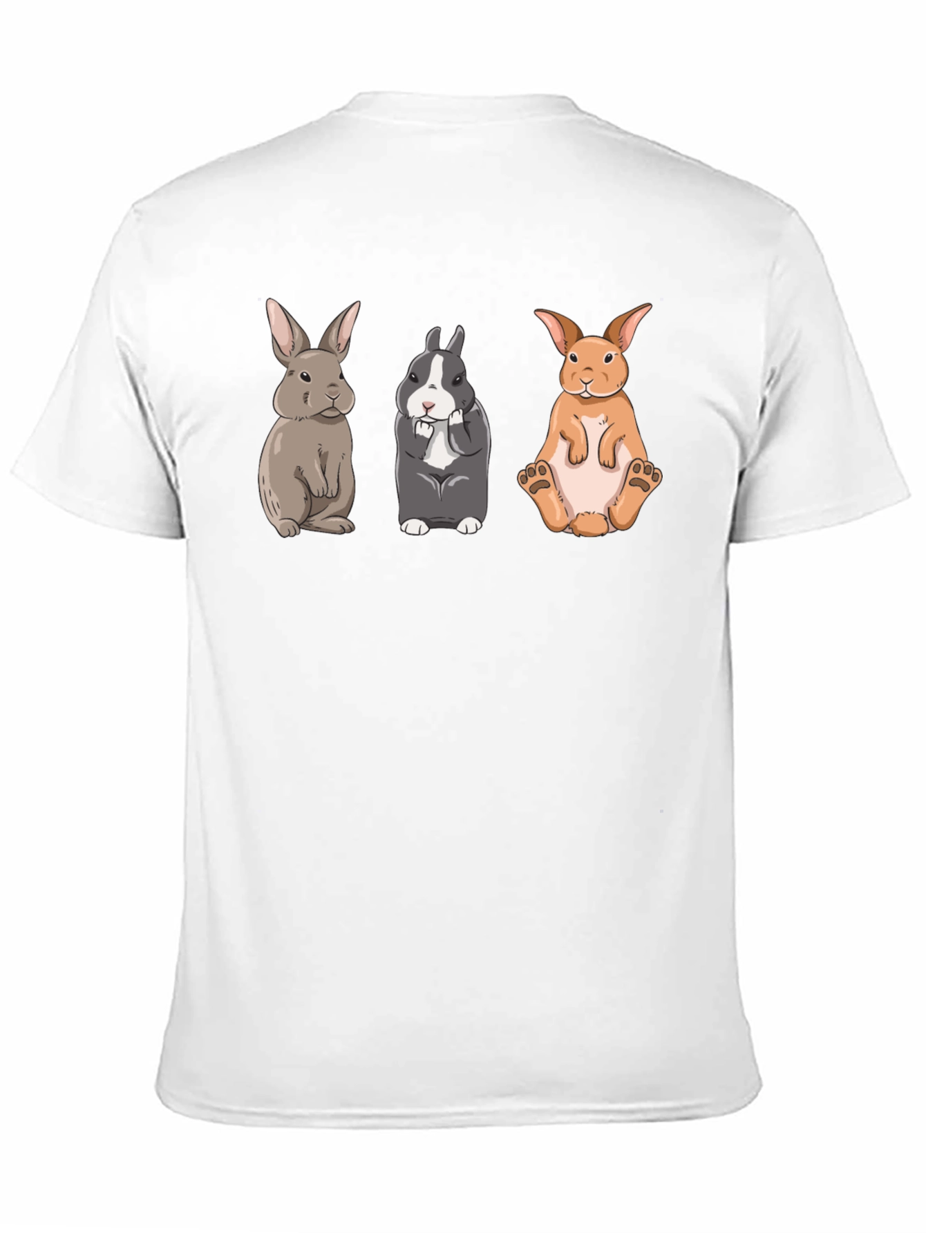 Black Rabbit Trio Graphic Tee view 11