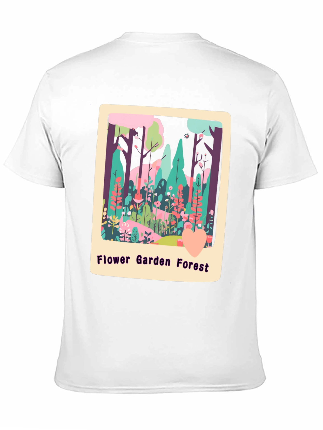 Flower Garden Forest Graphic Tee - 11
