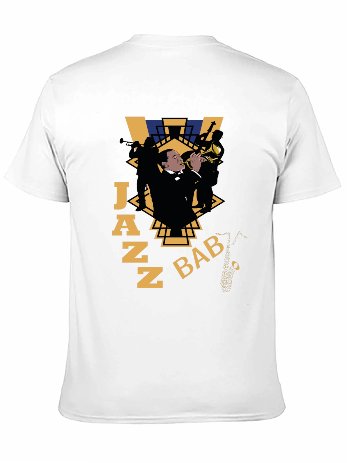 Black Jazz Baby Graphic T-Shirt view 11