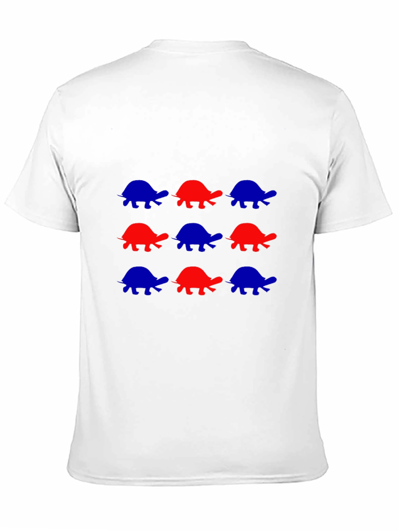 Black Turtle Pattern T-Shirt - Fun and Stylish view 11