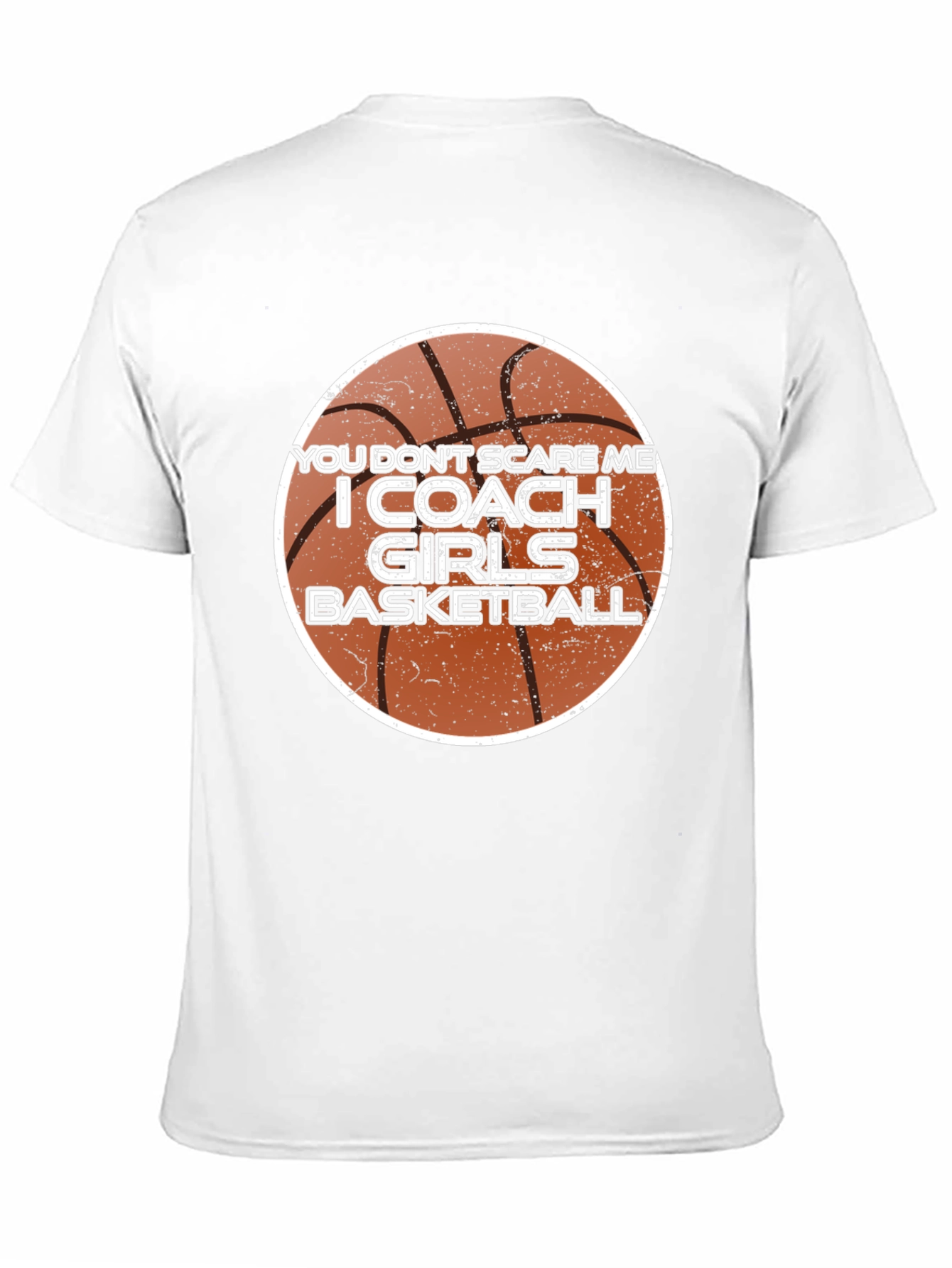 Black Girls Basketball Coach T-Shirt - Funny Design view 11