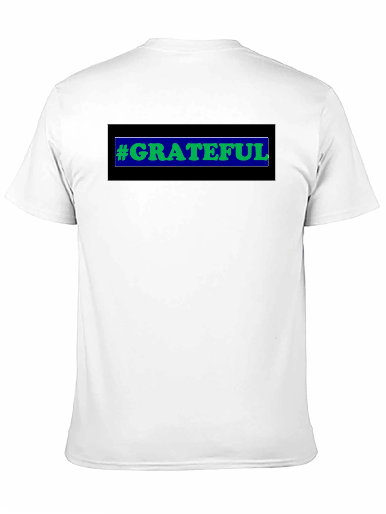 Black Grateful Black T-Shirt - Positive Vibes view 11