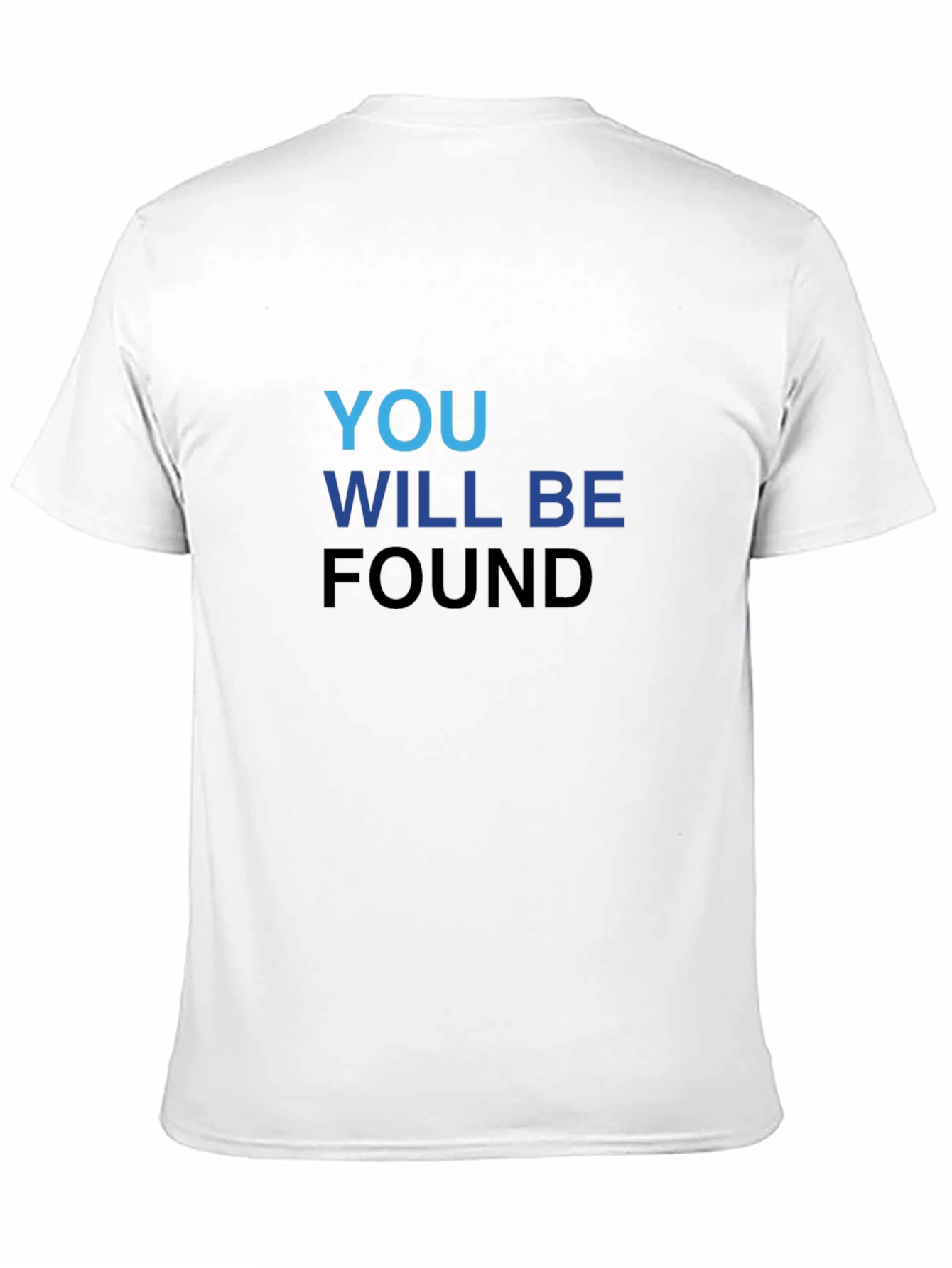 Black You Will Be Found Black T-Shirt view 11