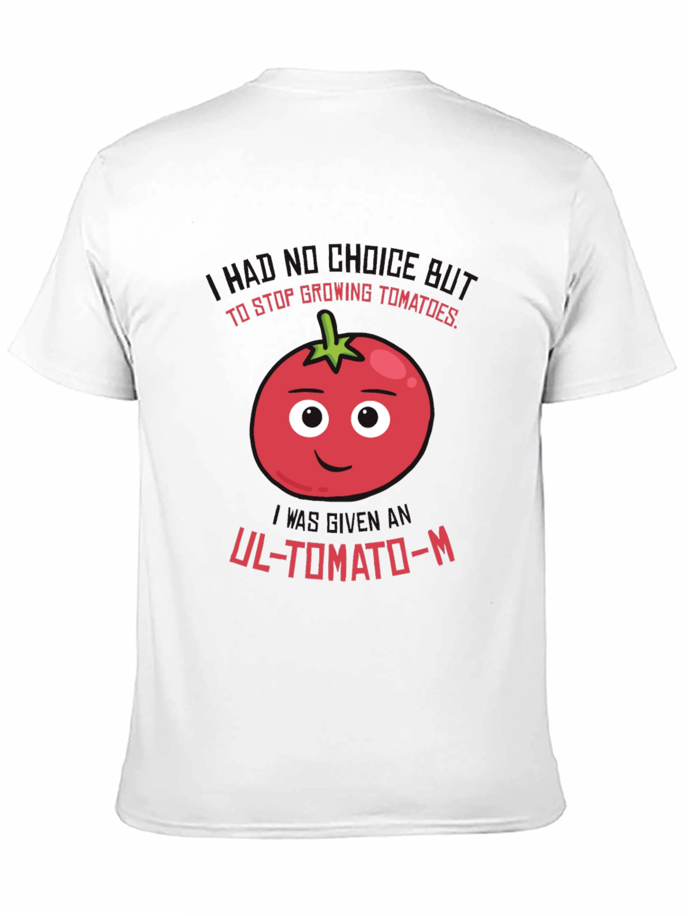 Black Funny Tomato Pun Graphic T-Shirt view 11