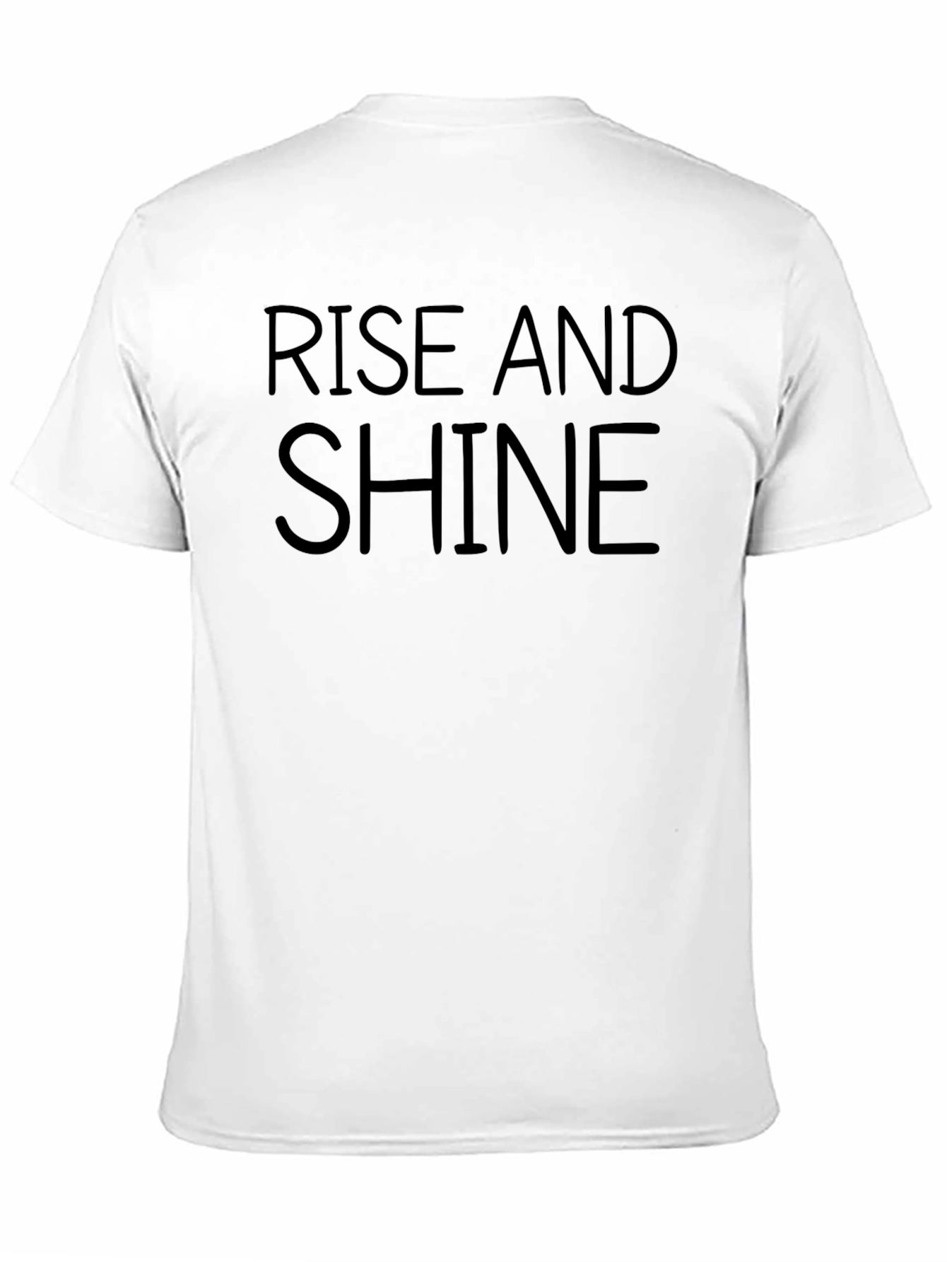 Black Rise and Shine T-Shirt - Soft Cotton Tee view 11
