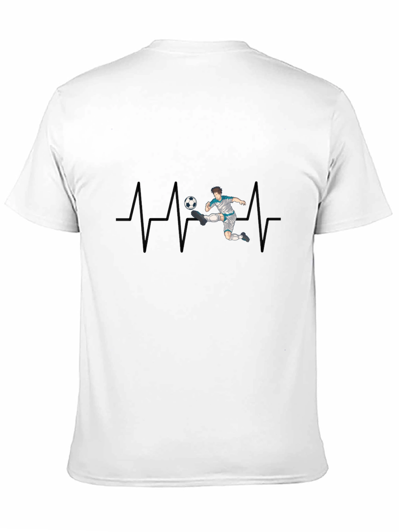 Soccer Heartbeat T-Shirt - Passionate Fan Apparel - 11
