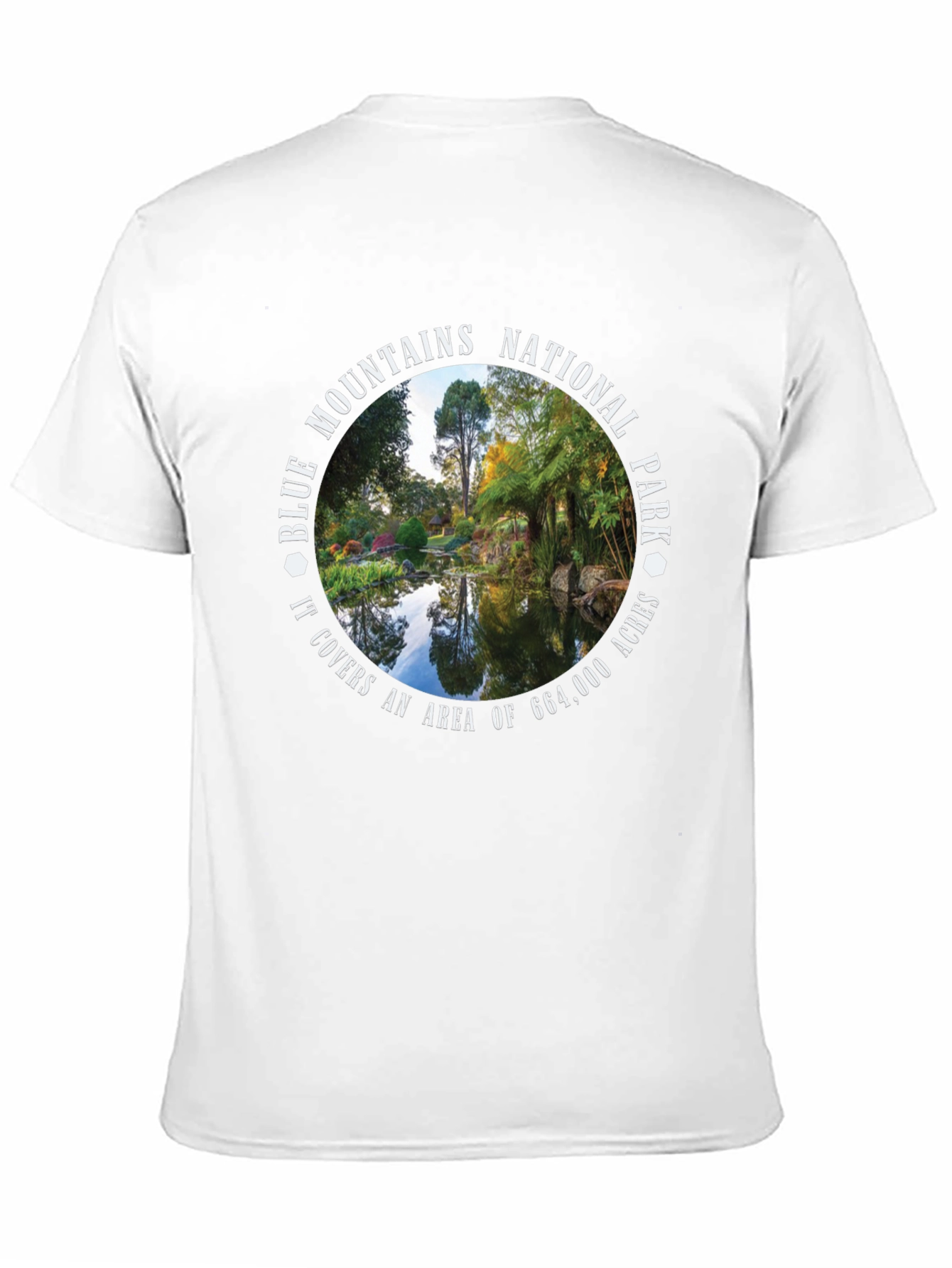 Black Blue Mountains National Park T-Shirt view 11