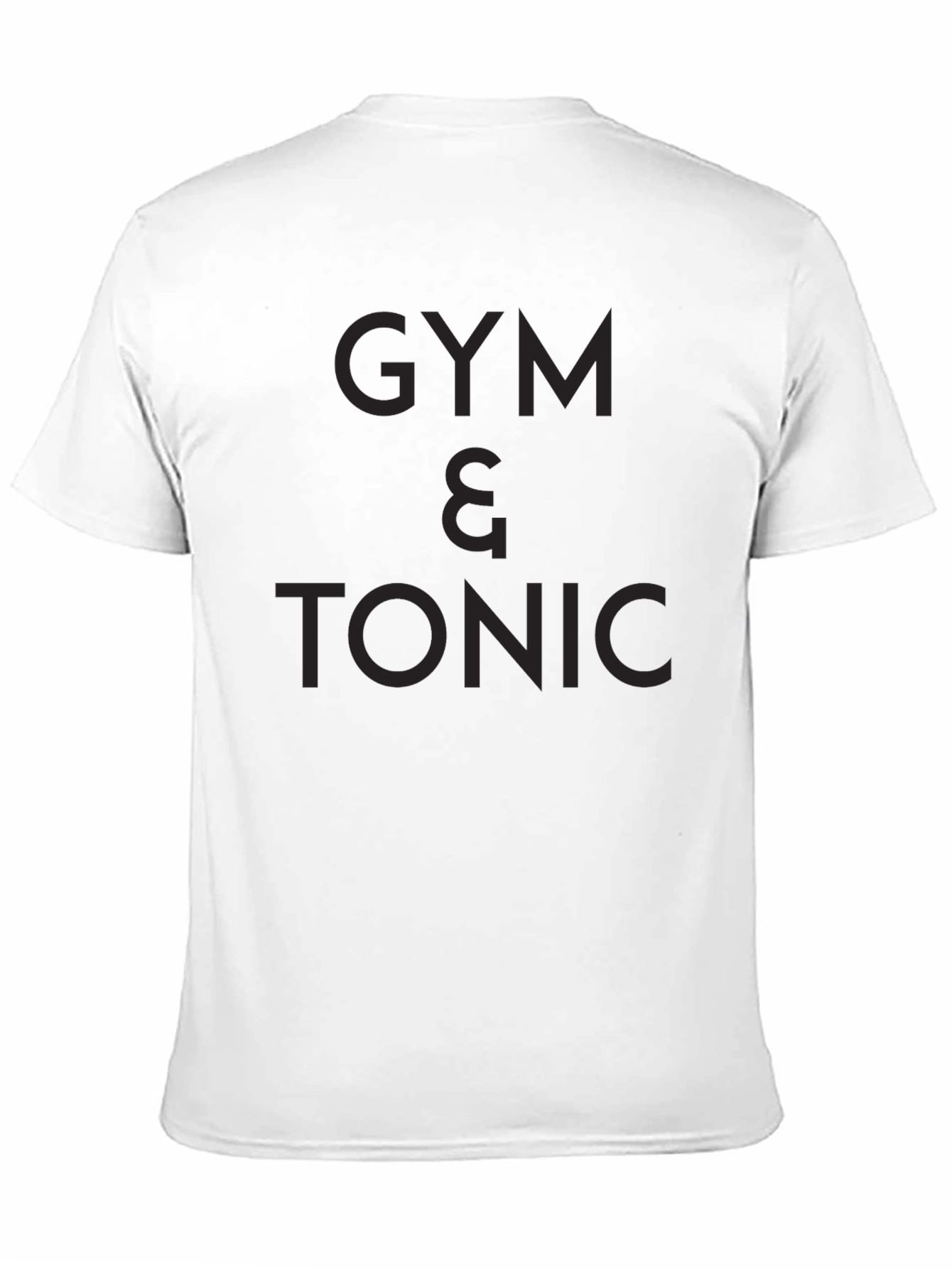 Black Gym & Tonic Graphic Tee - Black Casual Shirt view 11