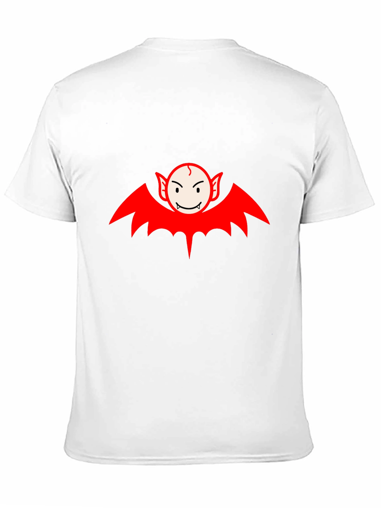 Black Cartoon Vampire T-Shirt - Spooky Fun view 11