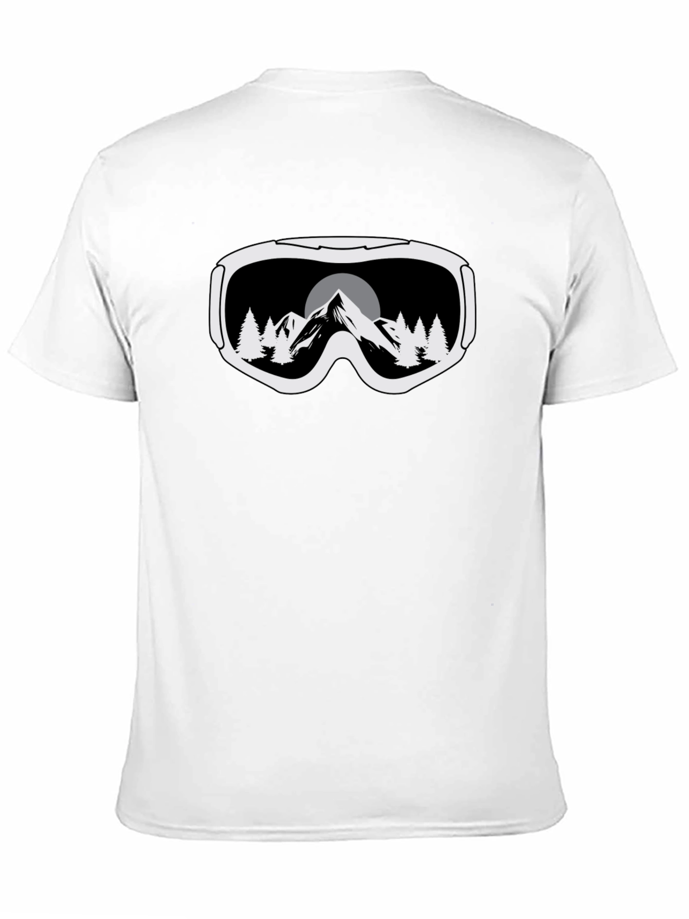 Black Mountain Goggles Graphic Tee - Black view 11