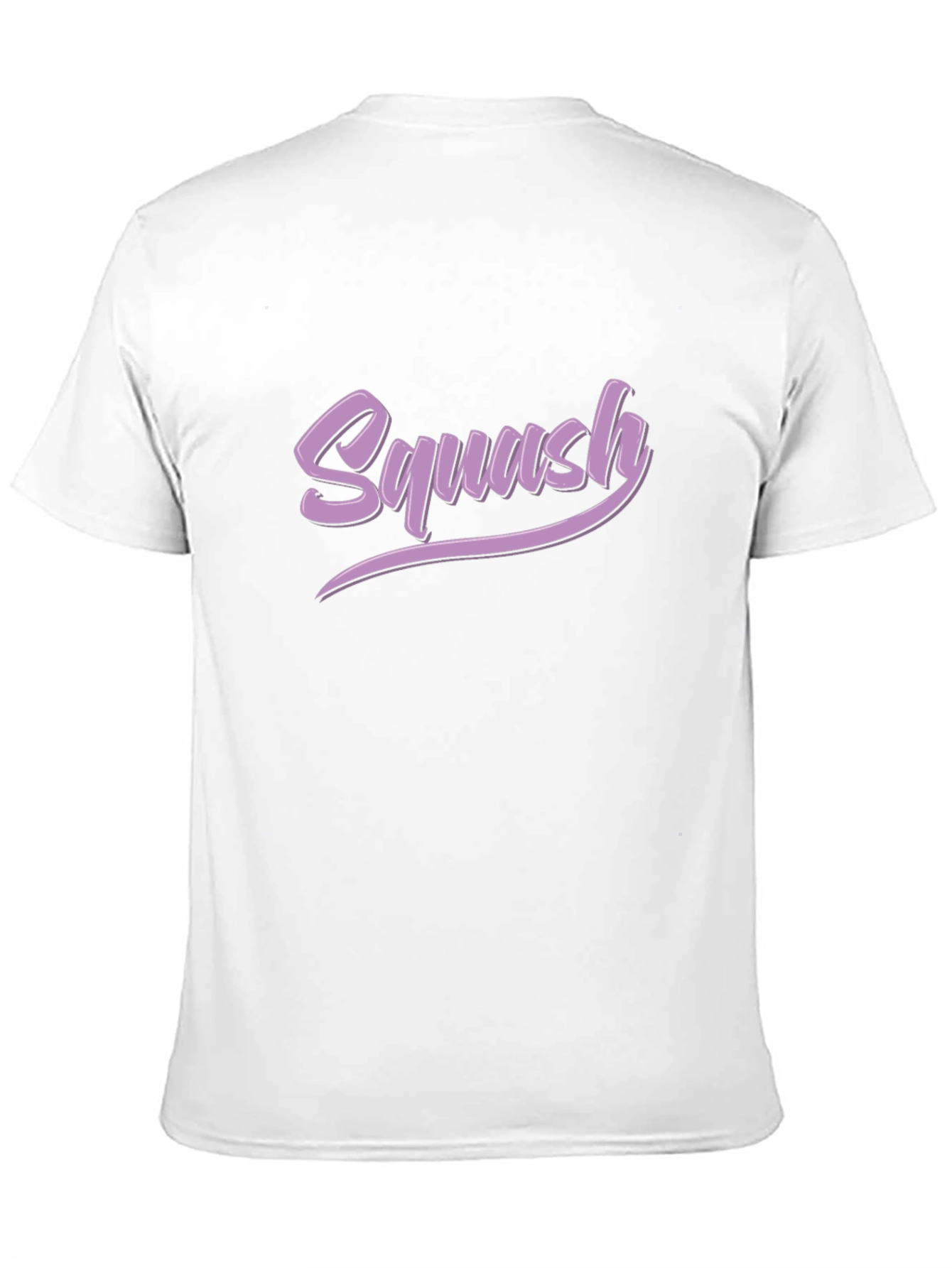 Black Squash Text Black T-Shirt view 11