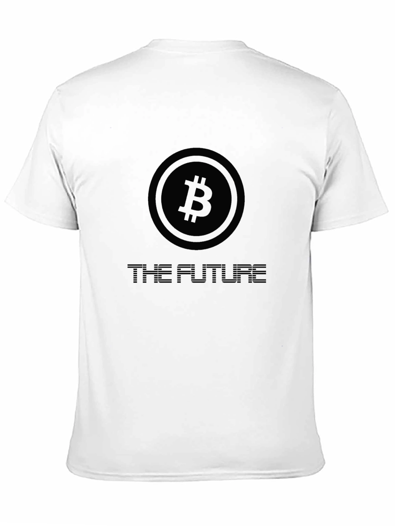 Black Bitcoin: The Future T-Shirt - Crypto Tee view 11