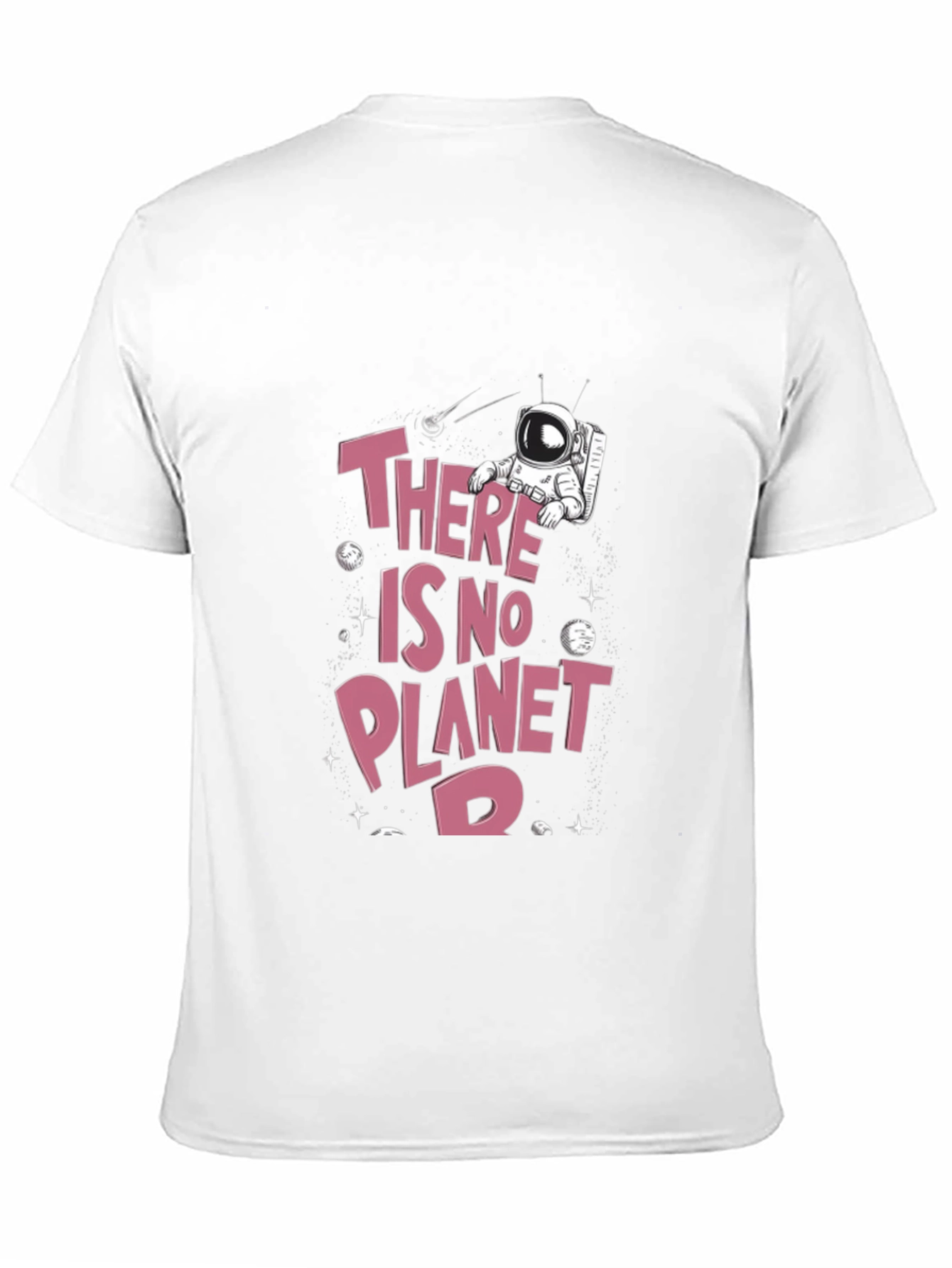 Black There Is No Planet B Graphic T-Shirt view 11