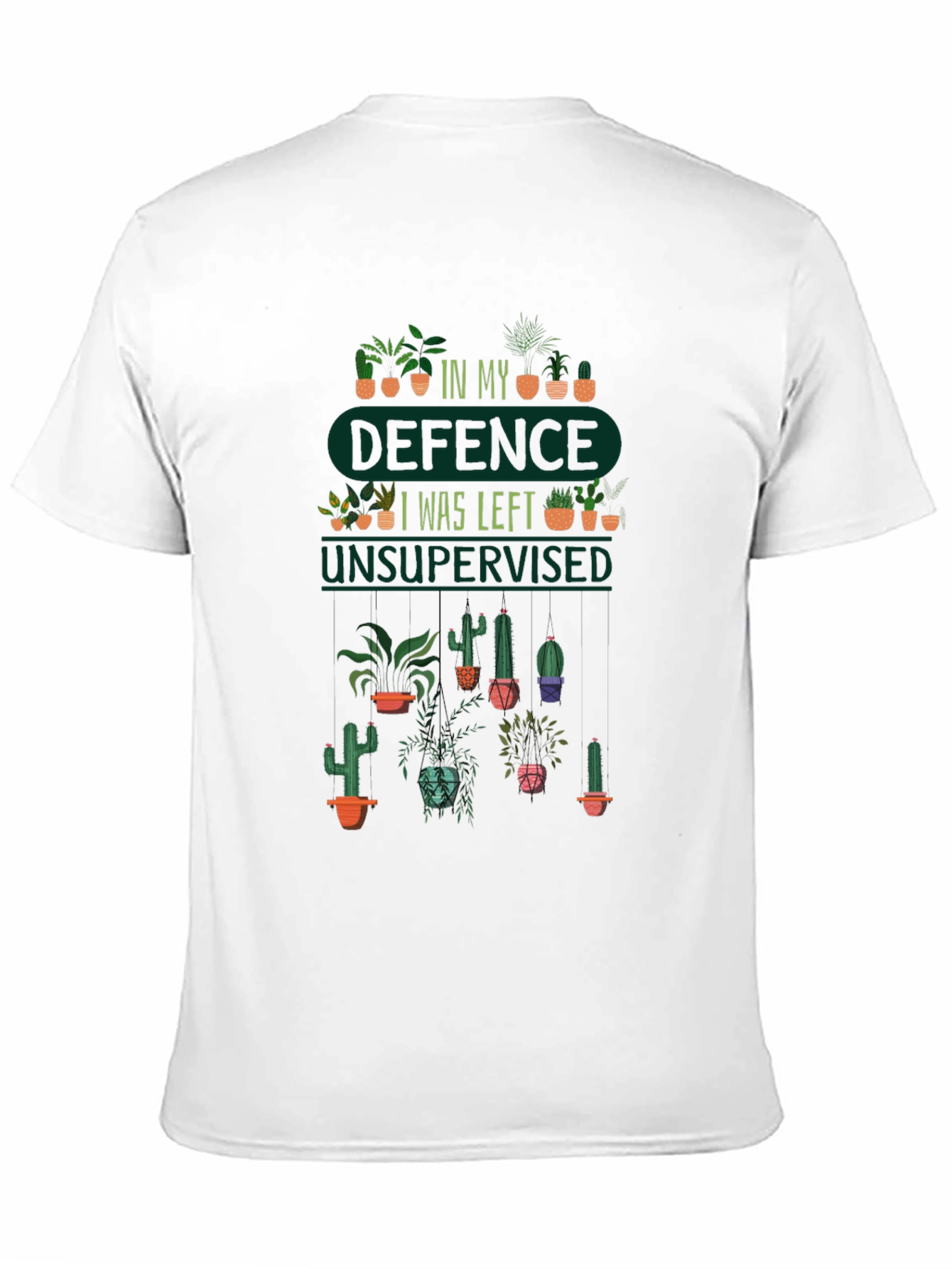 Black In My Defence T-Shirt view 11