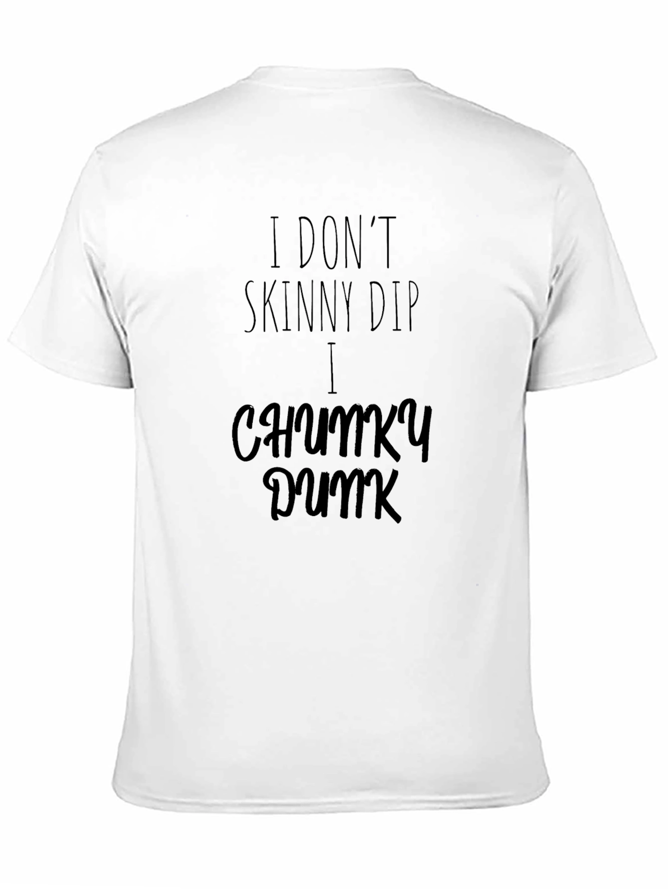 Black Chunky Dunk T-Shirt - Funny Graphic Tee view 11