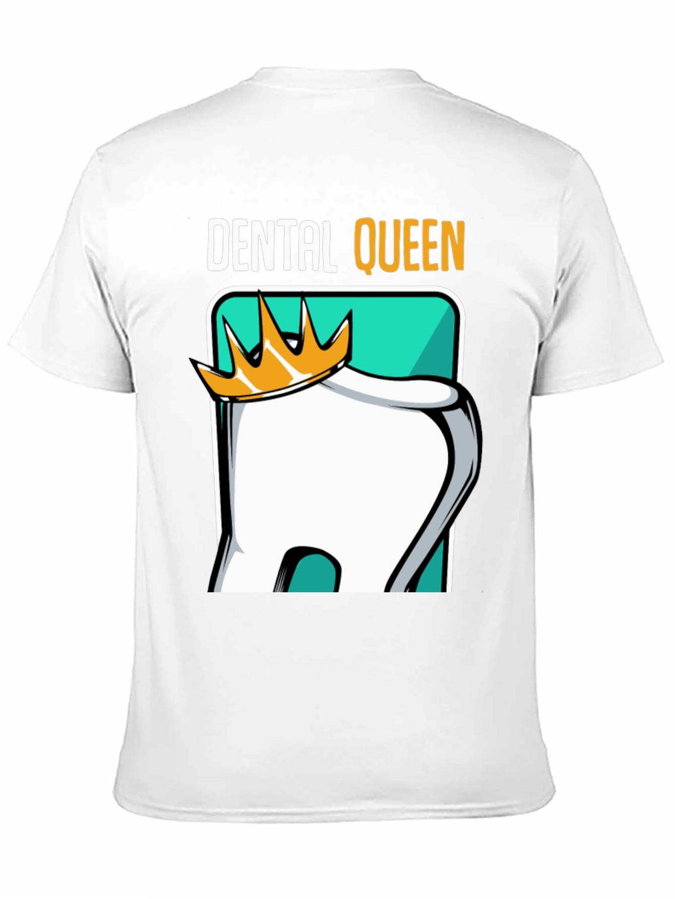 Black Dental Queen T-Shirt - Dentist Humor Tee view 11