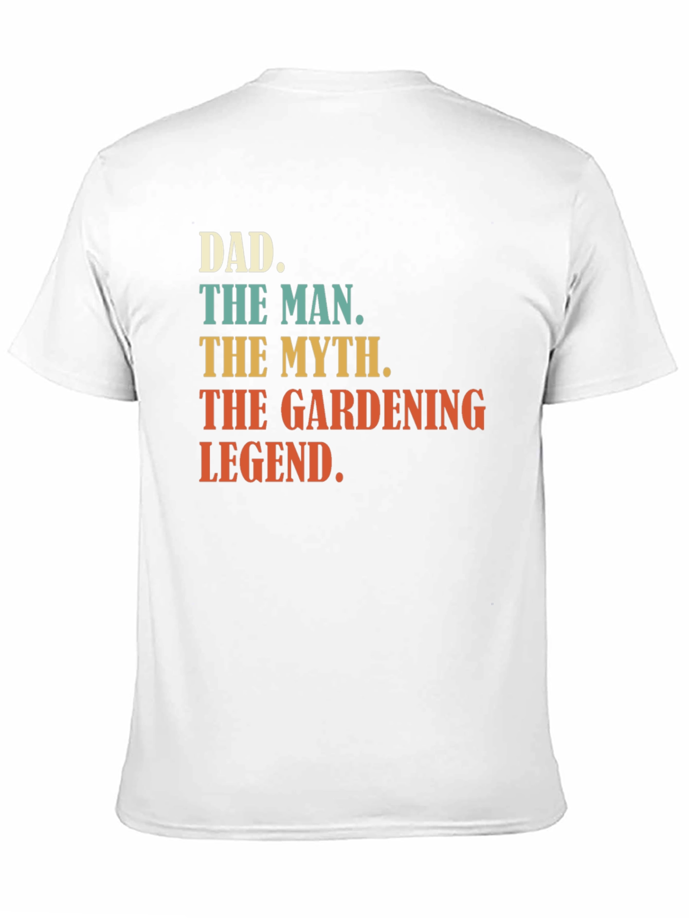 Black Dad Gardening Legend Graphic T-Shirt view 11