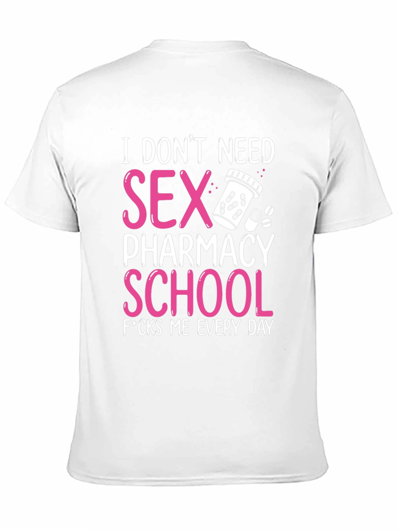 Black Pharmacy School Graphic Tee view 11