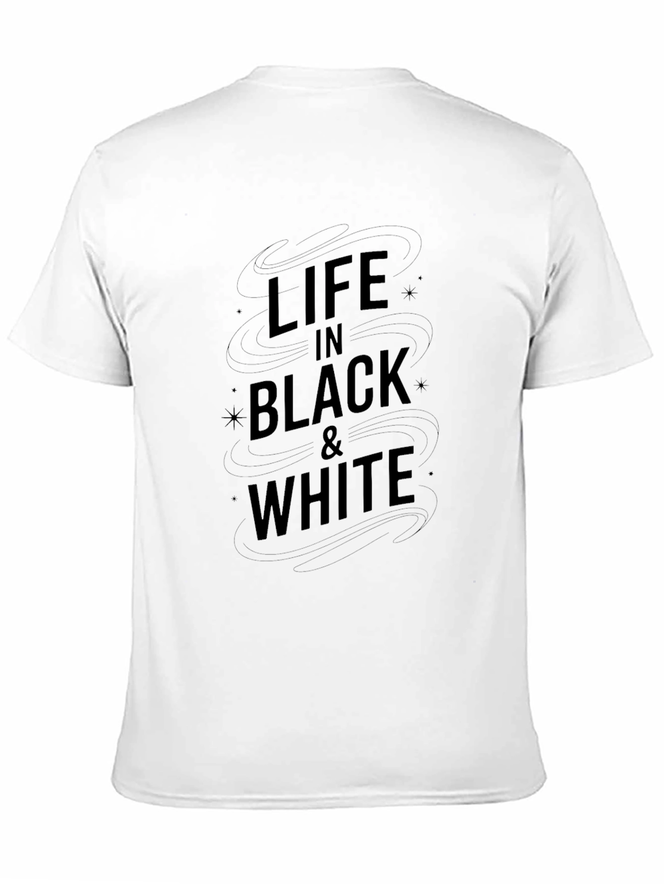 Black Life in Black & White Graphic Tee view 11