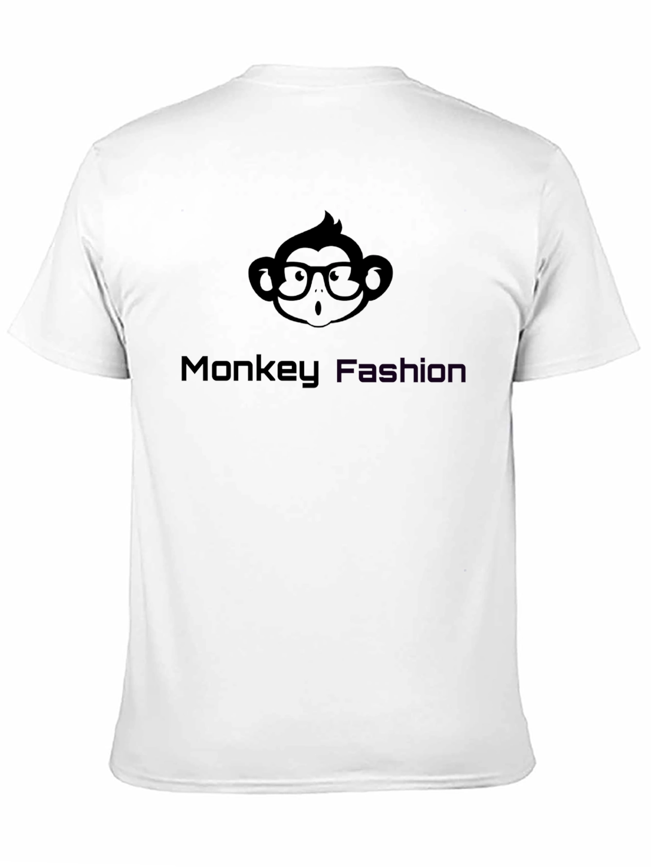Black Monkey Fashion Graphic Tee - Black view 11