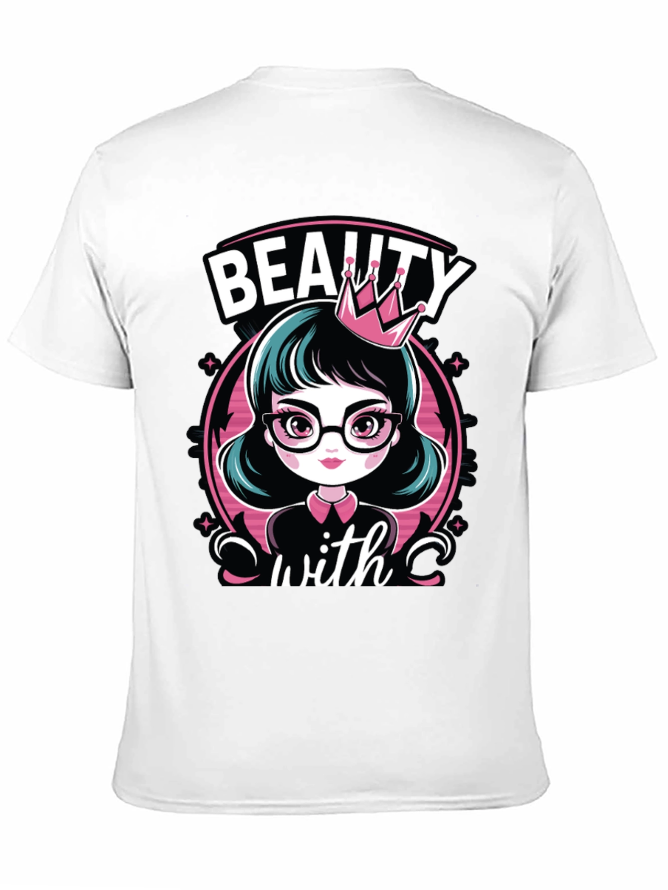 Beauty With Crown T-Shirt - 11